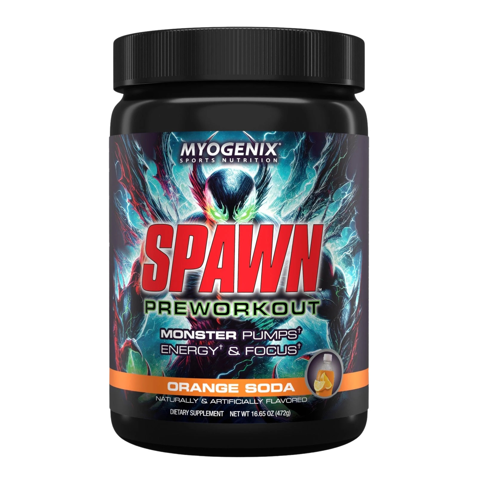 MYOGENIX SPORTS NUTRITION SPAWN Preworkout Monster Pumps Energy Focus MYOGENIX SPORTS NUTRITION SPAWN Preworkout Monster Pumps Energy Focus