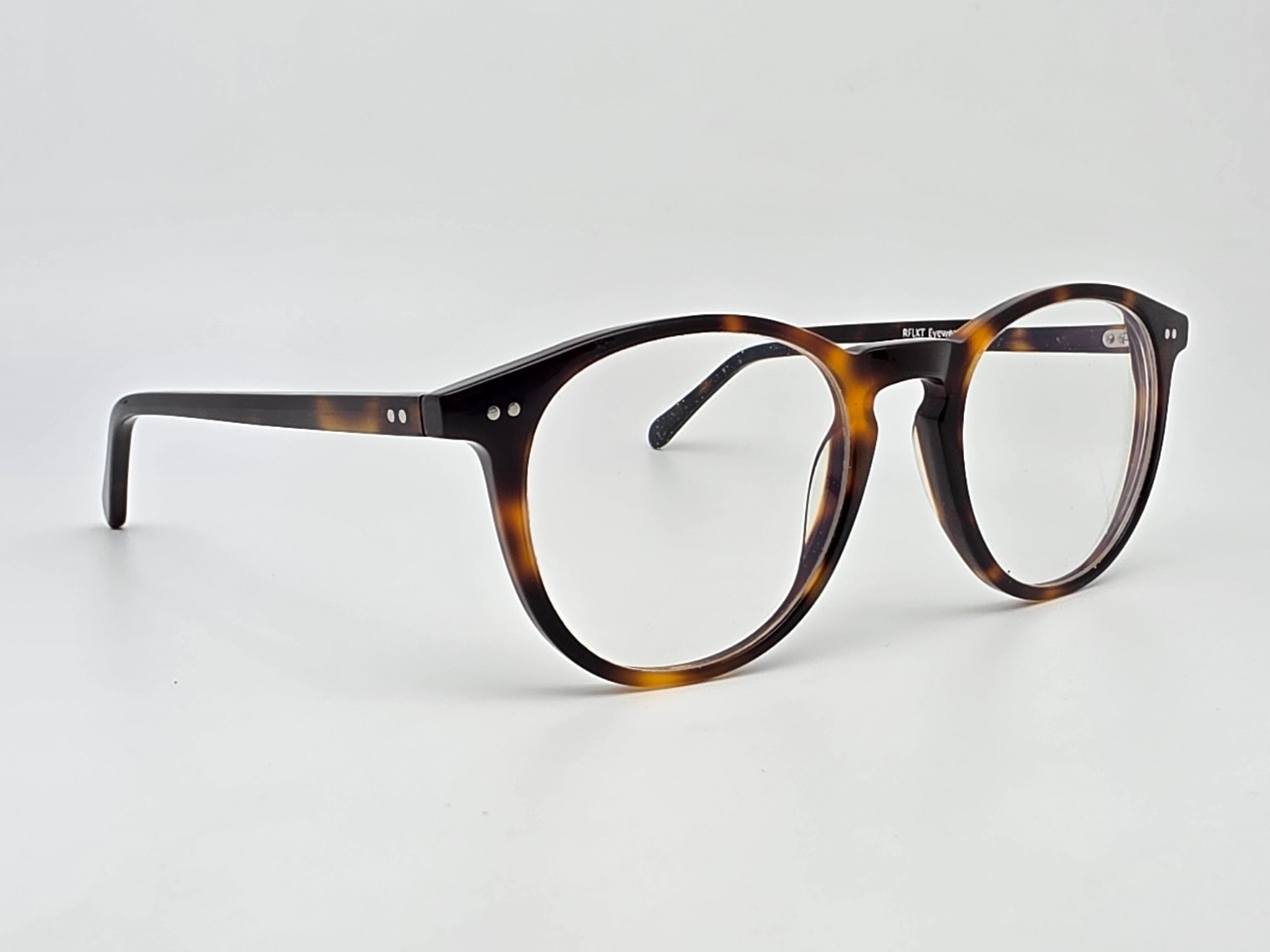 RFLKT Eyewear Prism C11 Brown Tortoise Eyeglasses Frame 48-19-138