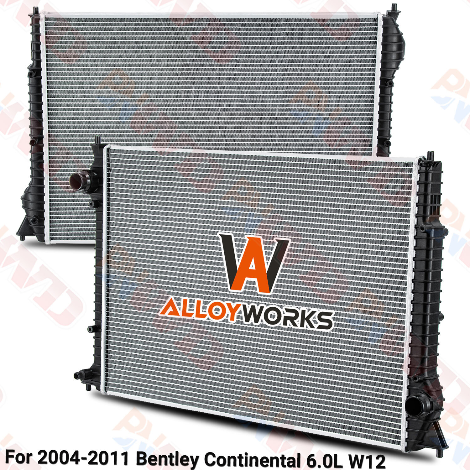 Radiator For 2004-2011 Bentley Continental Gt Gtc 6.0L W12 3W0198115G-