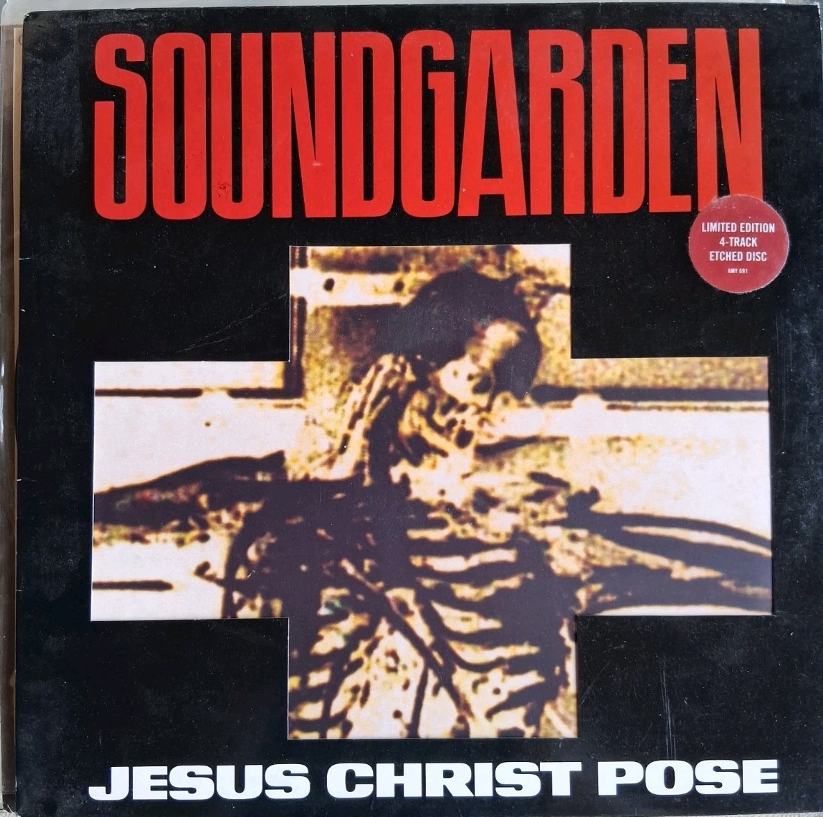 🎸 Soundgarden Jesus Christ Pose Etched Vinyl 12\