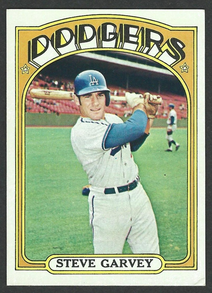 1972 Topps #686 Steve Garvey - Los Angeles Dodgers - High # - EX/ExMT
