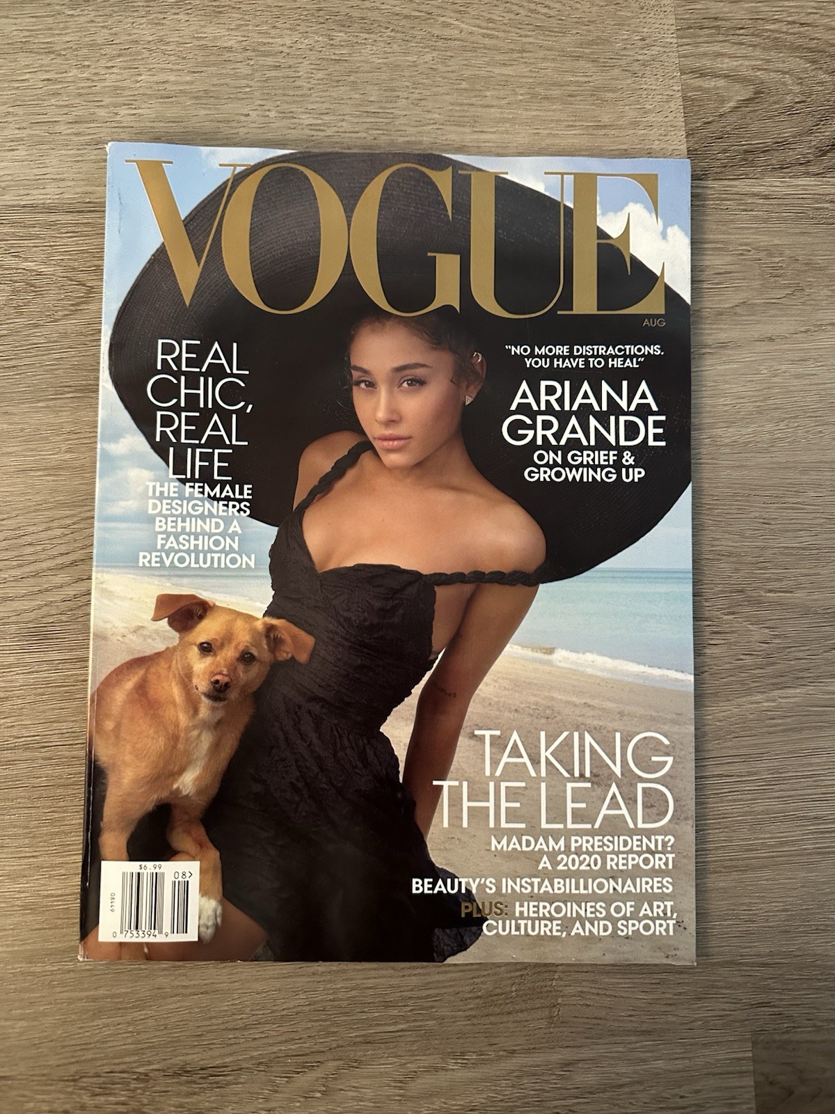 Ariana Grande August 2019 Vogue Magazine Cover Female Designers US Edition