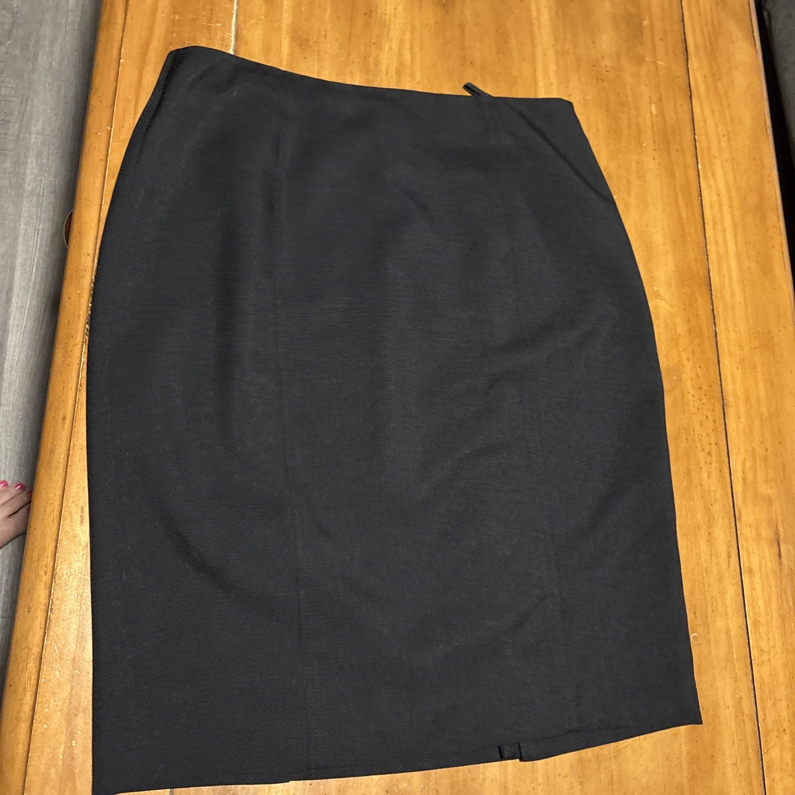Kasper Separates Pleated Back Suit Skirt Women’s SIZE 6 P, Black Lined NWOT Kasper Separates Pleated Back Suit Skirt Women’s SIZE 6 P, Black Lined NWOT