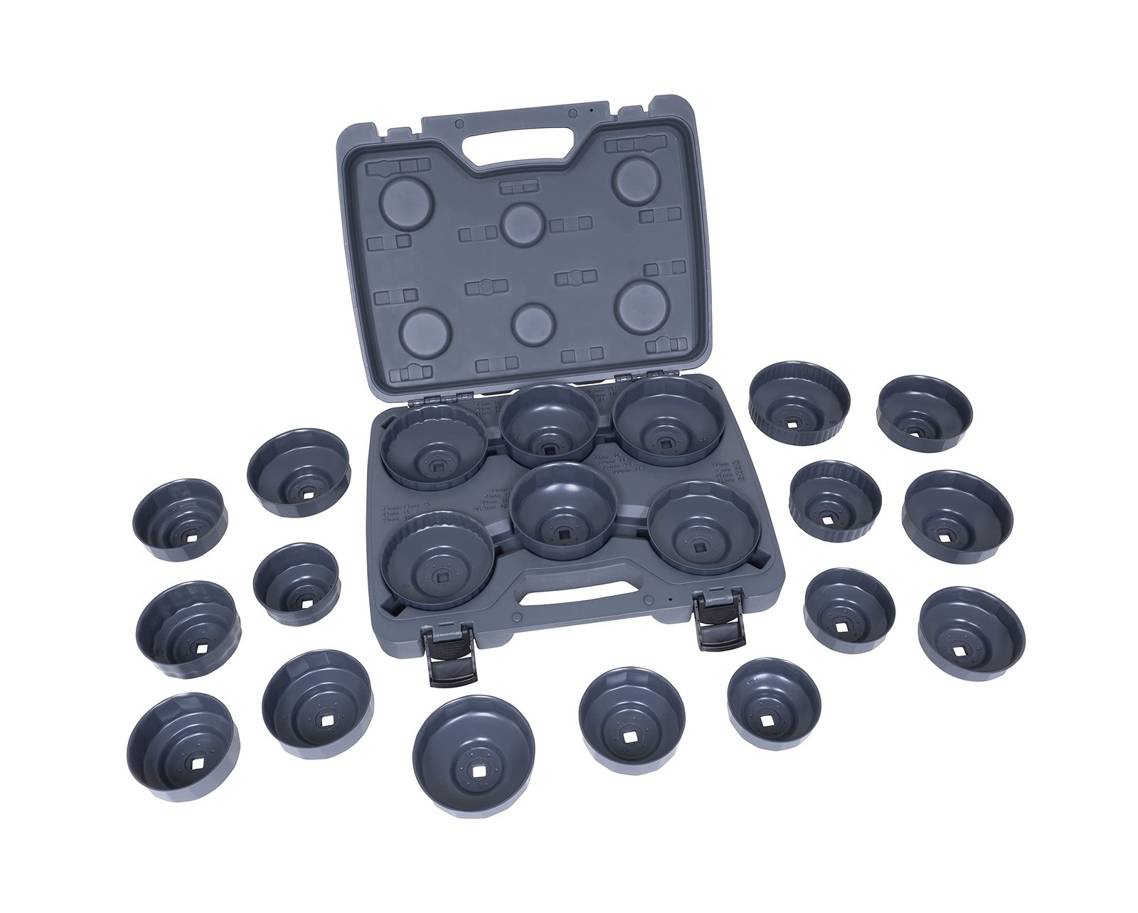 Lisle 61460 H.D. End Cap Wrench Set, 21 pc. 21 PC, End Cap Wrench Set