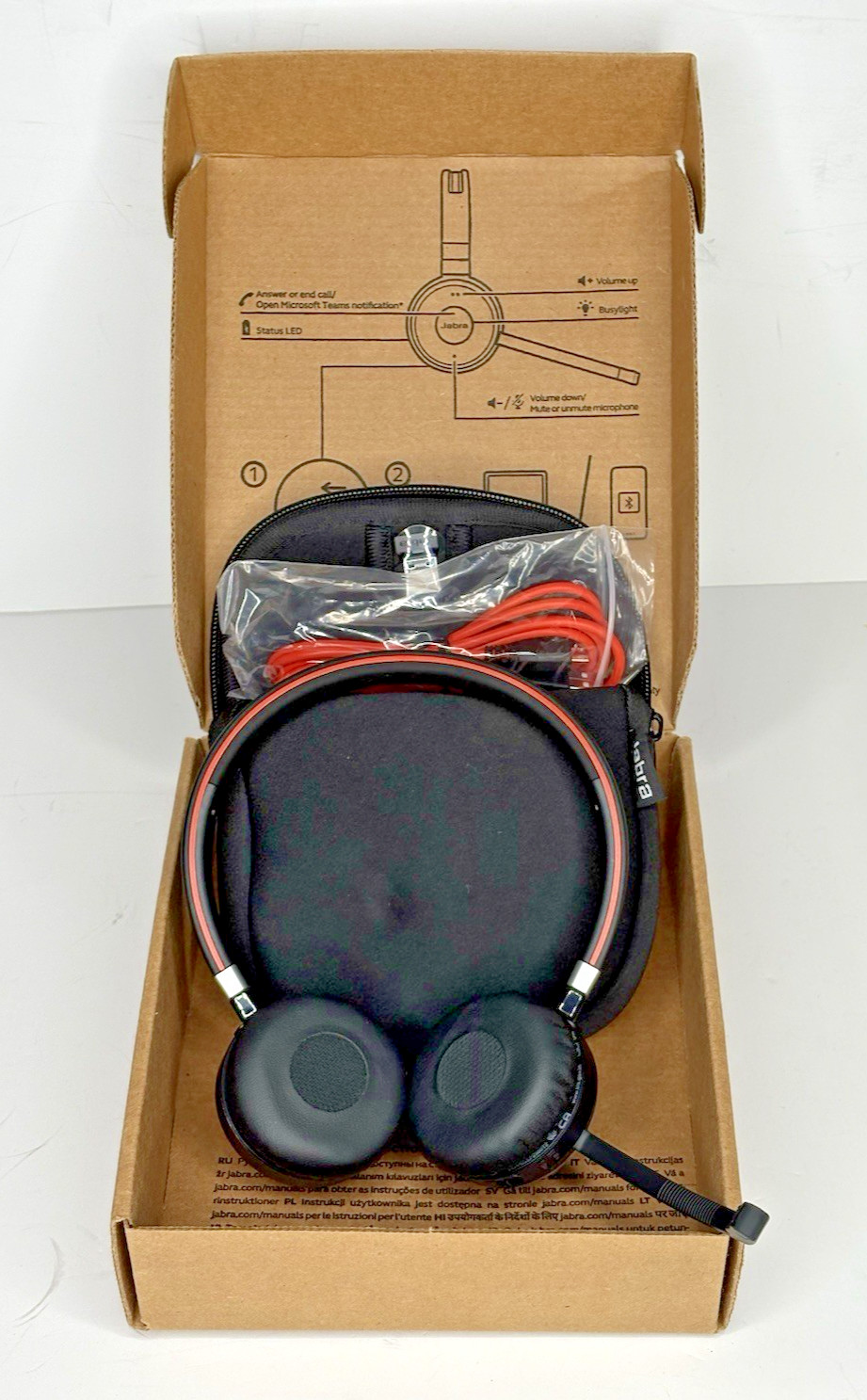 New Jabra EVOLVE 65 SE Wireless Bluetooth Headset - PN / 6599-839-409