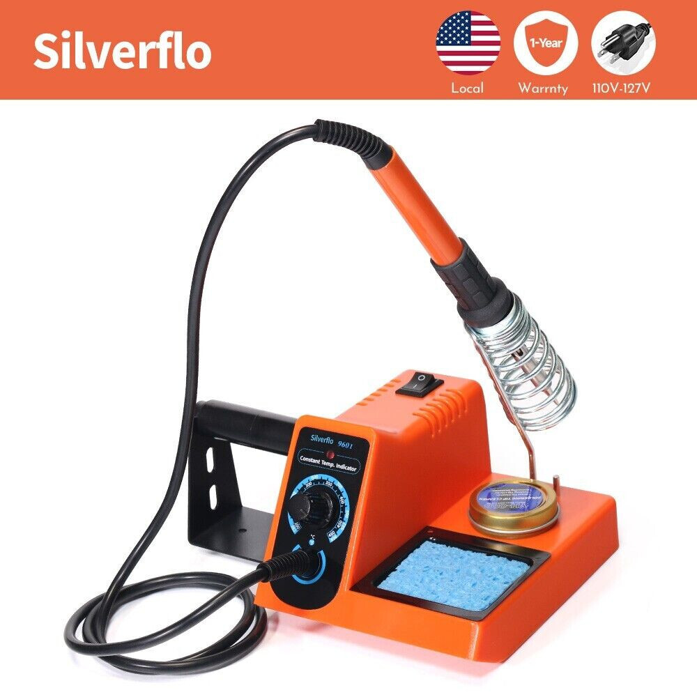 60W Soldering Station Kit Adjustable Temp Soldering Iron SMD Desoldering Tool