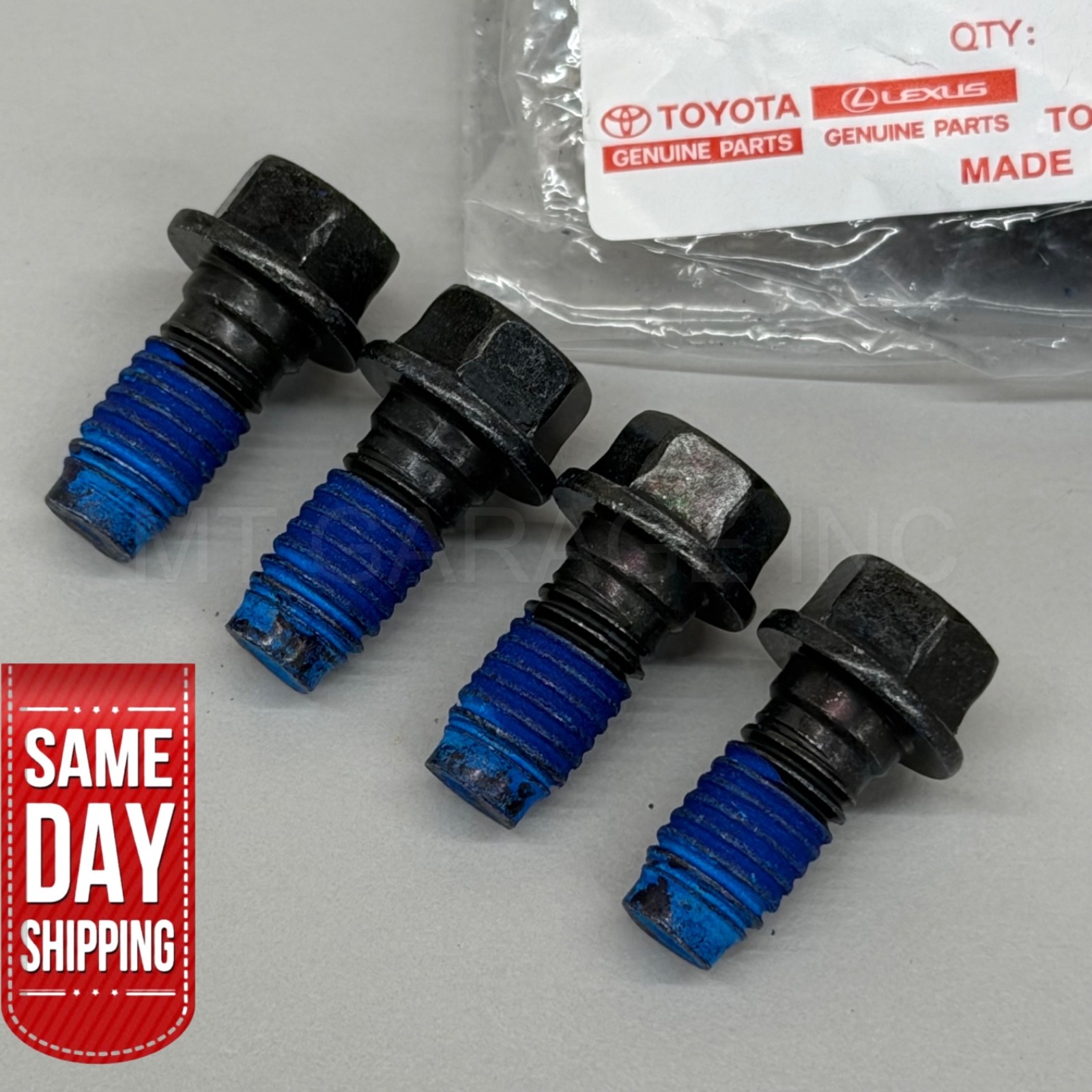 NEW 2019-22 LEXUS UX200 OEM DOOR STOPPER CHECK TO CHASSIS JAMB MOUNTING BOLTS 4
