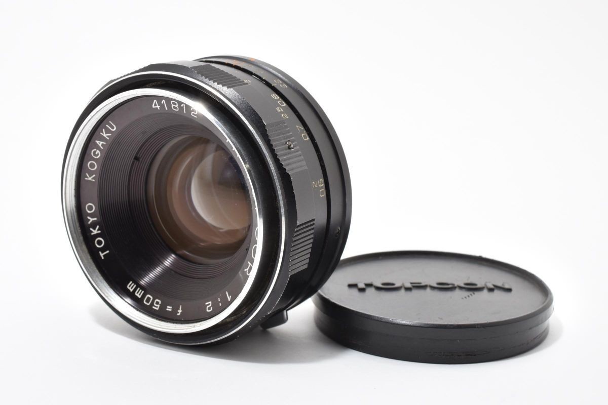 [RARE EXC+4] Topcon HI Topcor 50mm f2 Tokyo Kogaku MF Lens From JAPAN w/ Cap