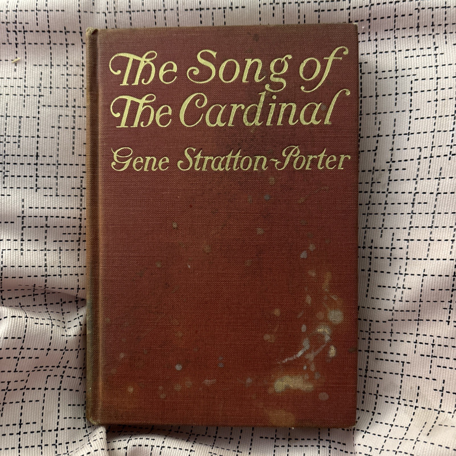 1915 The Song of the Cardinal Gene Stratton-Porter New and Revised Edition HC 1915 The Song of the Cardinal Gene Stratton-Porter New and Revised Edition HC