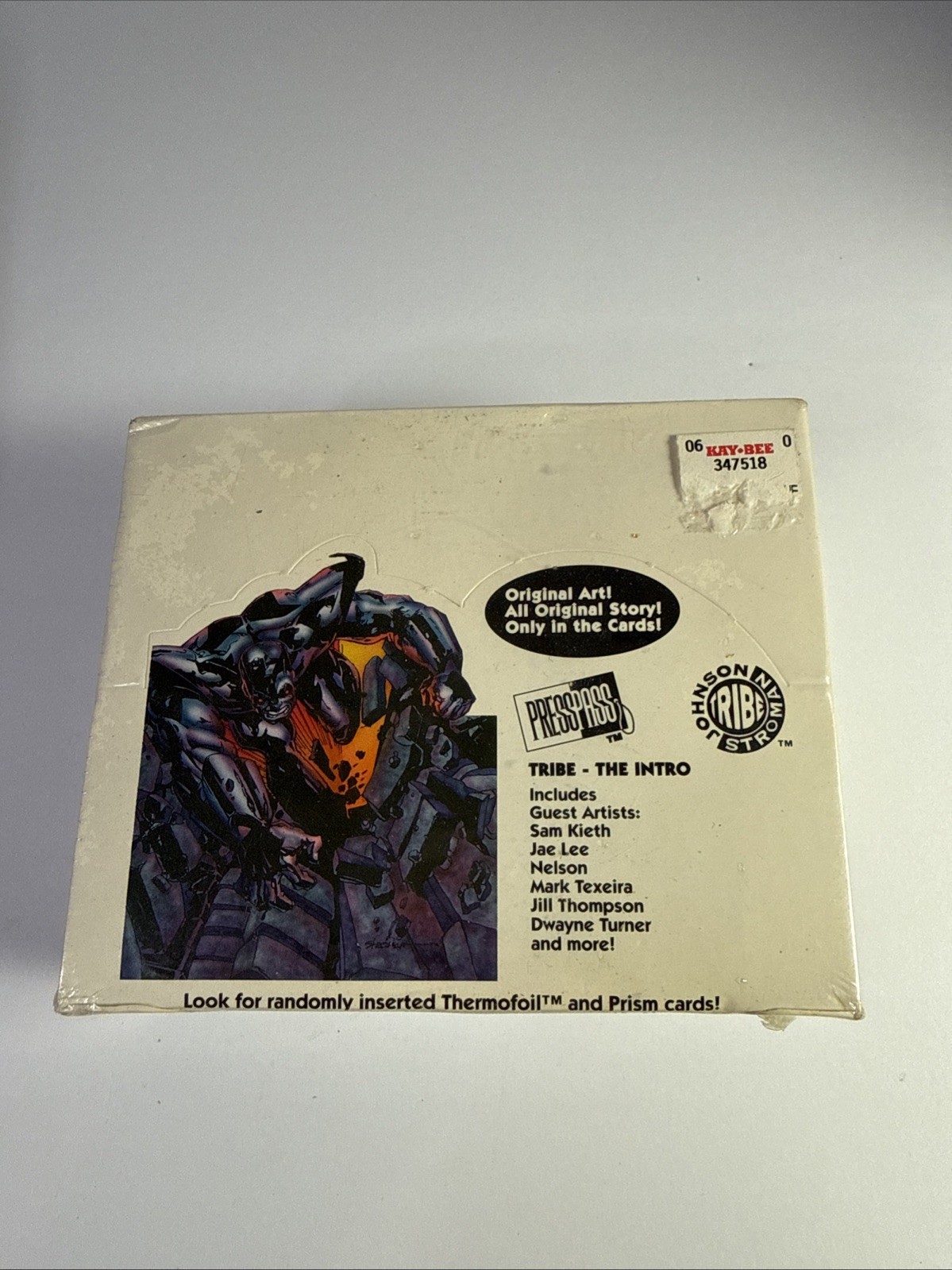 1993 Press Pass Tribe The Intro Factory Sealed Hobby Box Trading Cards Vintage