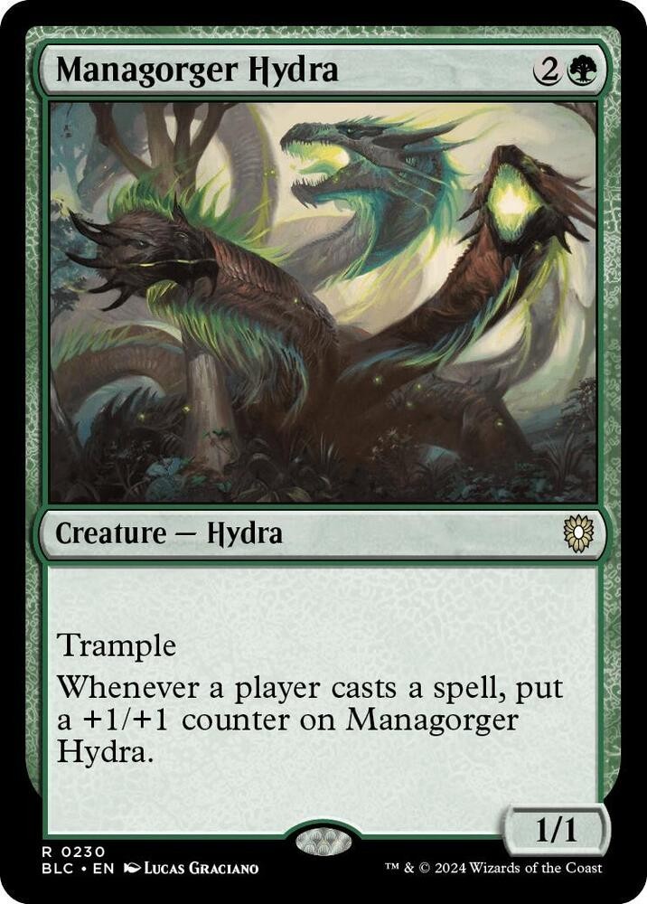Managorger Hydra - BLC 0230 - NM - MTG Magic