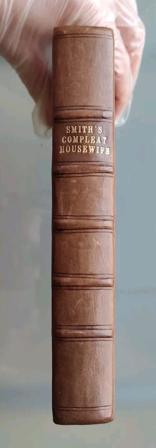 The Compleat Housewife By Eliza Smith Illustrated Cookery Recipe 1734 Hardback