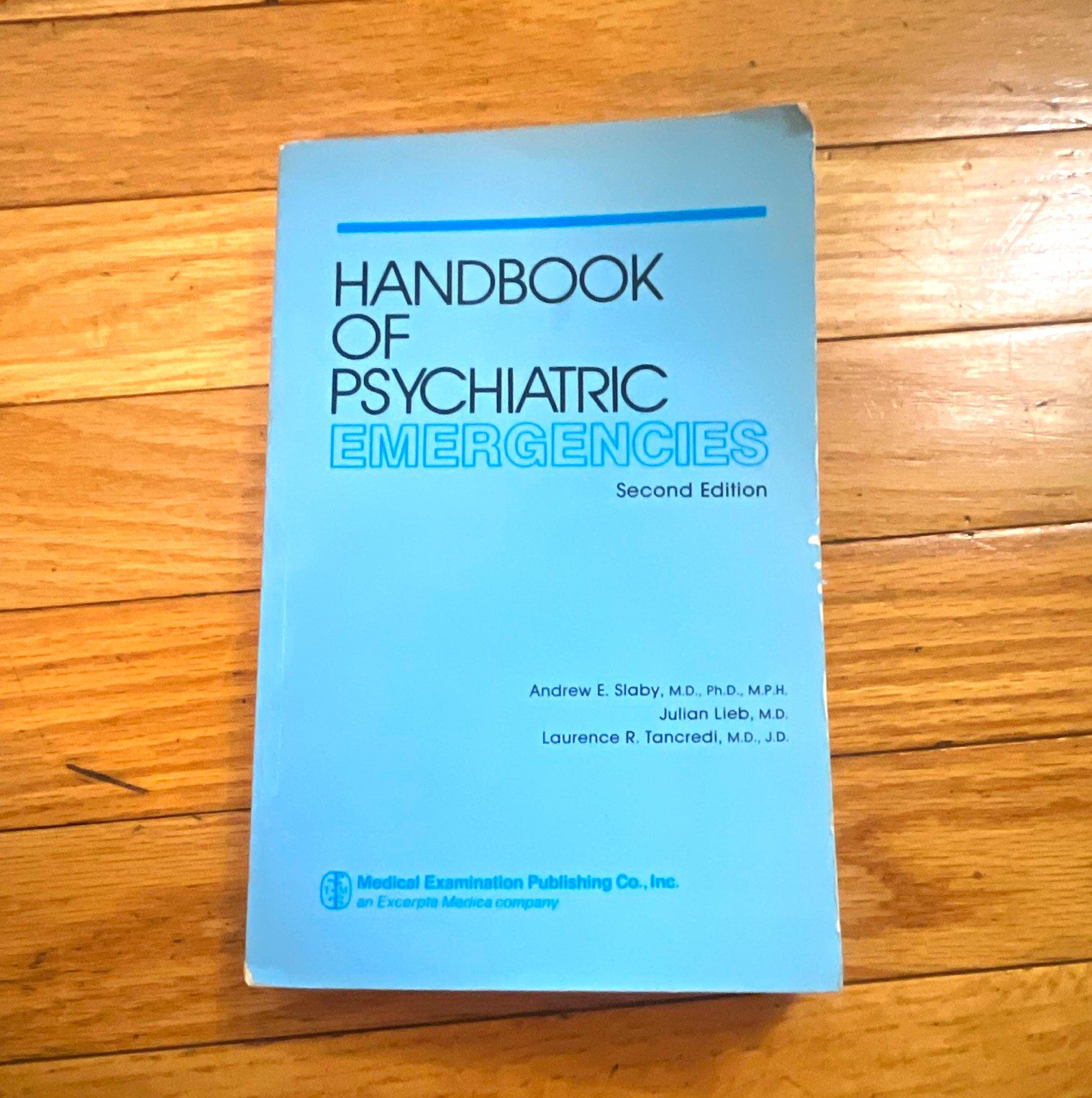 Handbook of Psychiatric Emergencies 2nd Ed Psychiatry Slaby Lieb