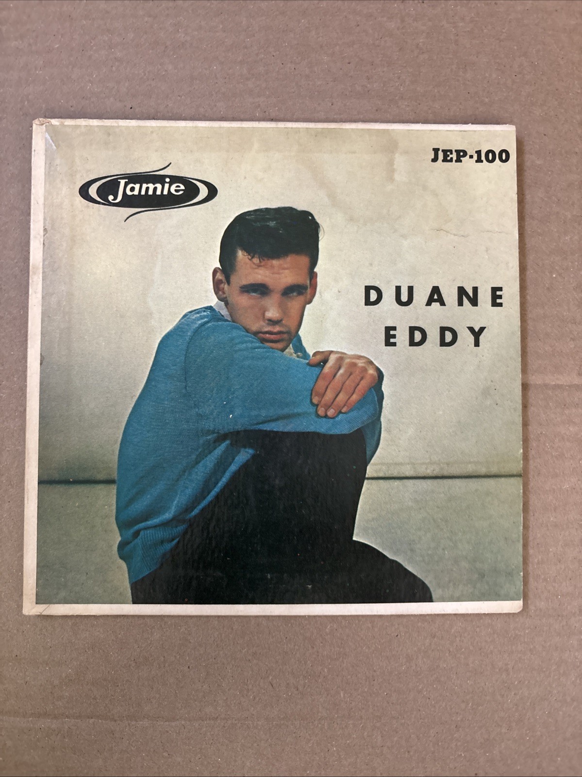 Duane Eddy - JEP-100 Picture Sleeve - SLEEVE ONLY NO RECORD Duane Eddy - JEP-100 Picture Sleeve - SLEEVE ONLY NO RECORD