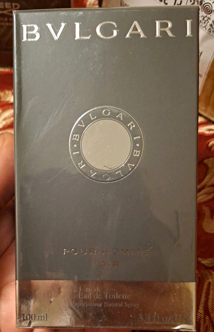 Bvlgari Pour Homme Soir Eau de Toilette Natural Spray, Regular Size 3.4 fl oz