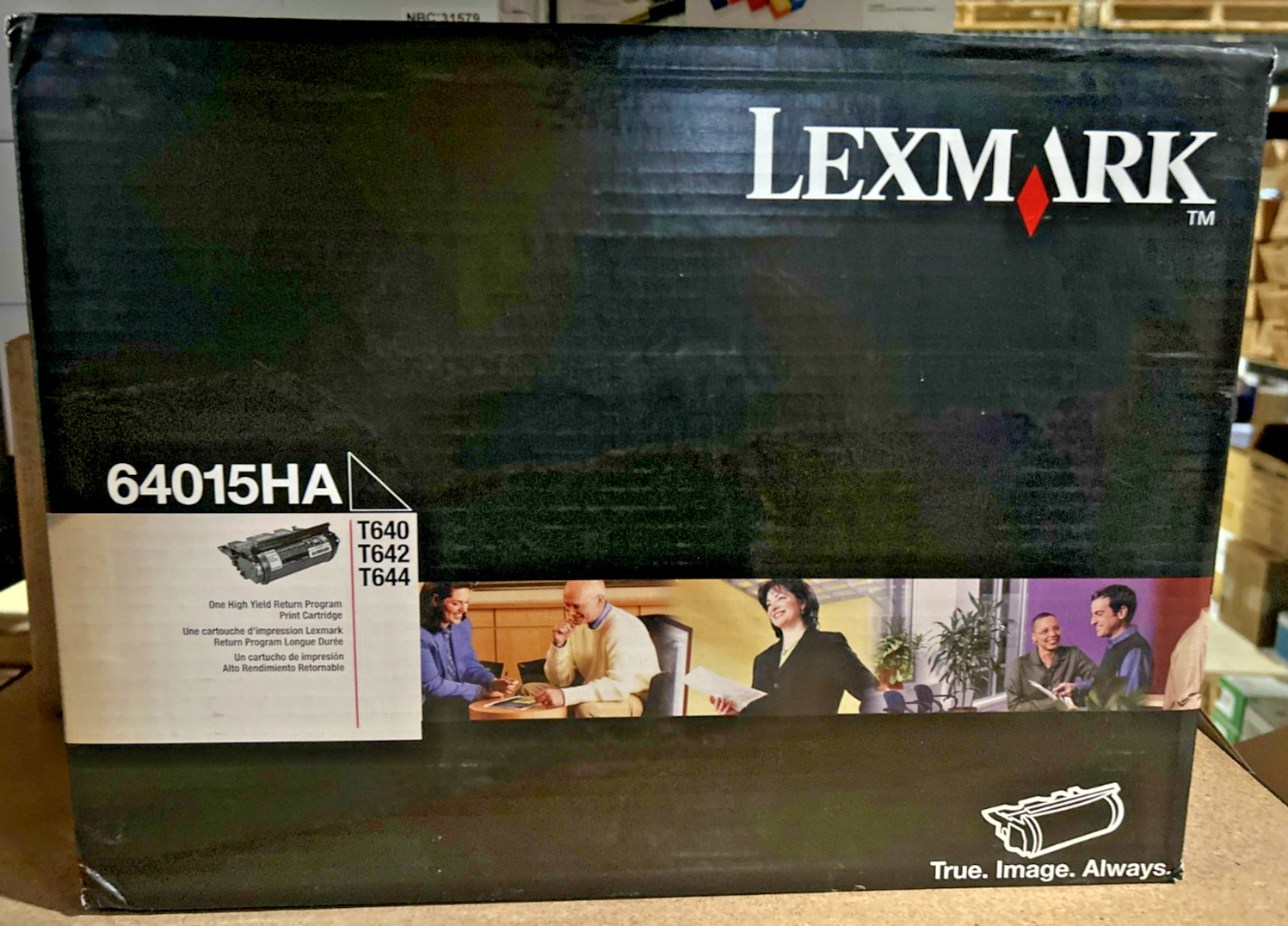 Genuine Lexmark 64015HA High Yield Black Toner for T644 / T642 / T640 / T640dn