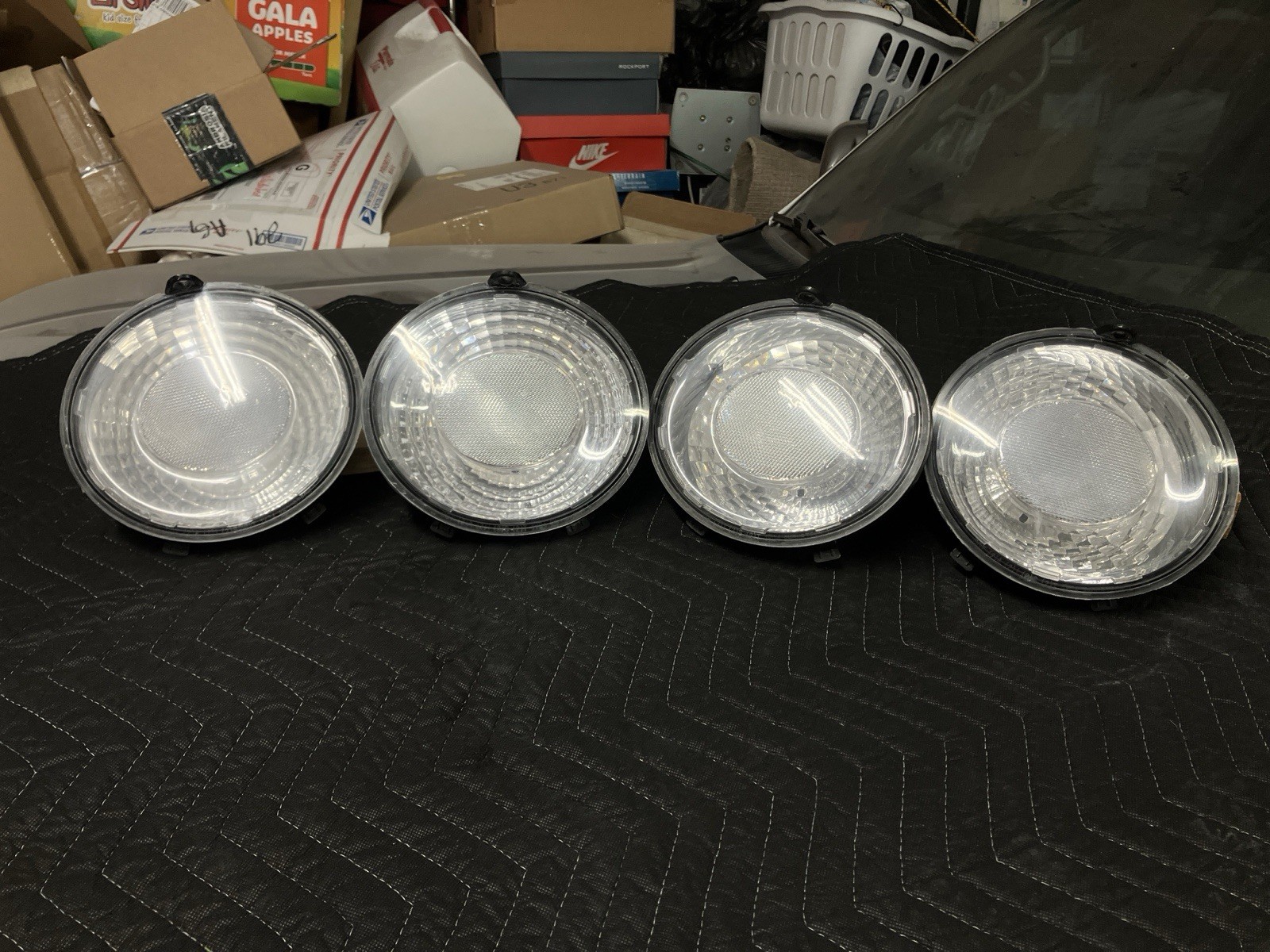 NLights | (2005-2013) Chevrolet Corvette (C6) Clear Tail Light *LENSES* (4x) 