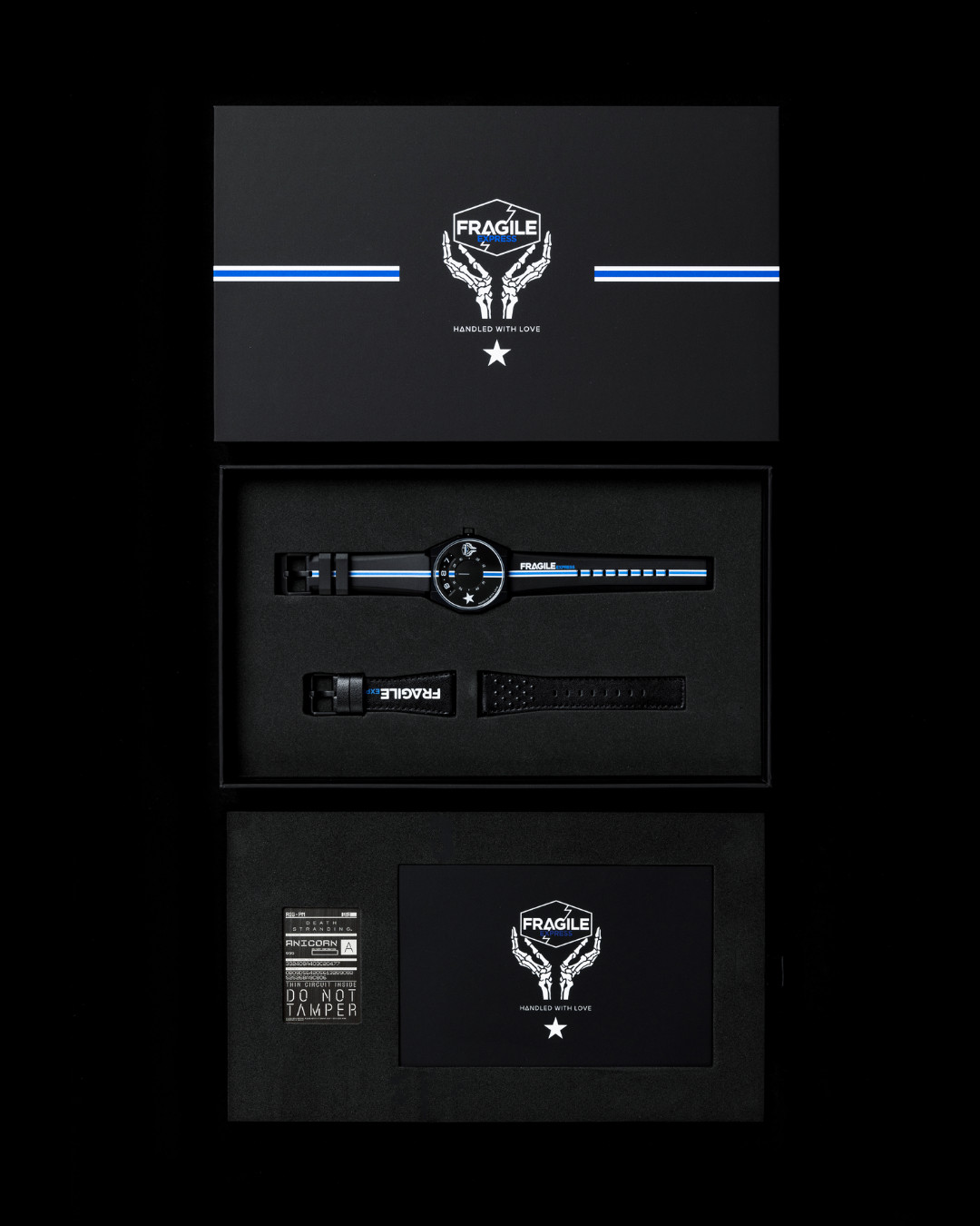 DEATH STRANDING x ANICORN FRAGILE EXPRESS TIME Limited Edition watch KOJIMA
