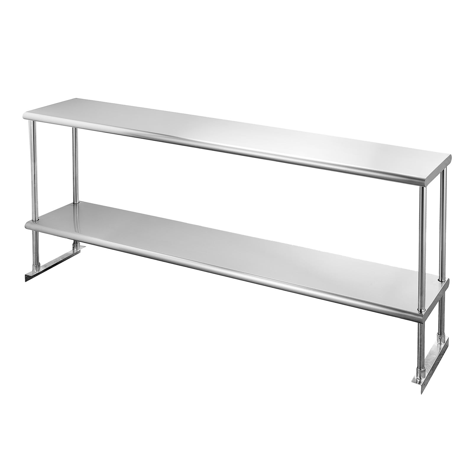 Stainless Steel Double Overshelf 12\