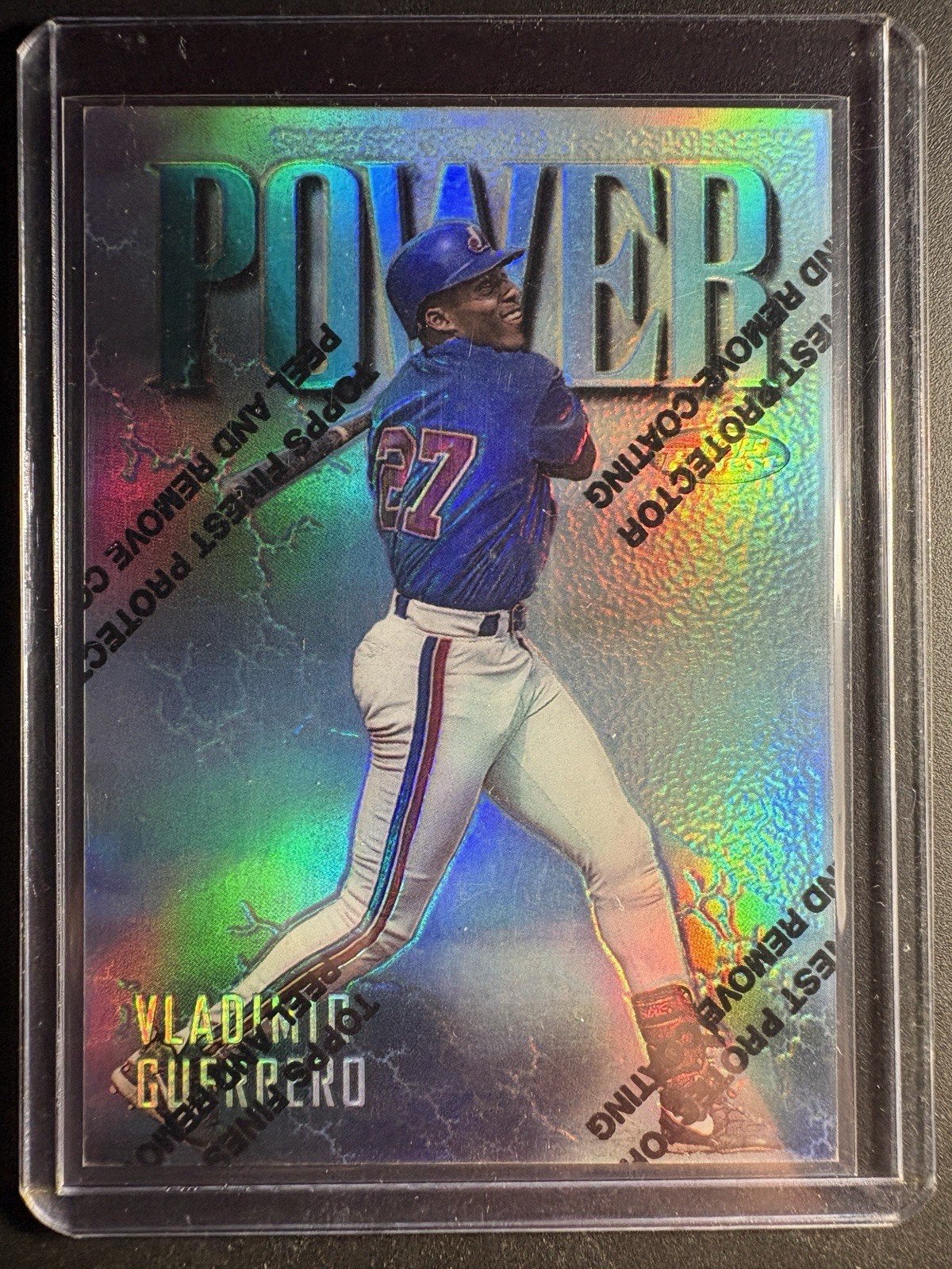 1997 Topps Finest Uncommon Refractor #315, VLADIMIR GUERRERO, Montreal Expos 1997 Topps Finest Uncommon Refractor #315, VLADIMIR GUERRERO, Montreal Expos