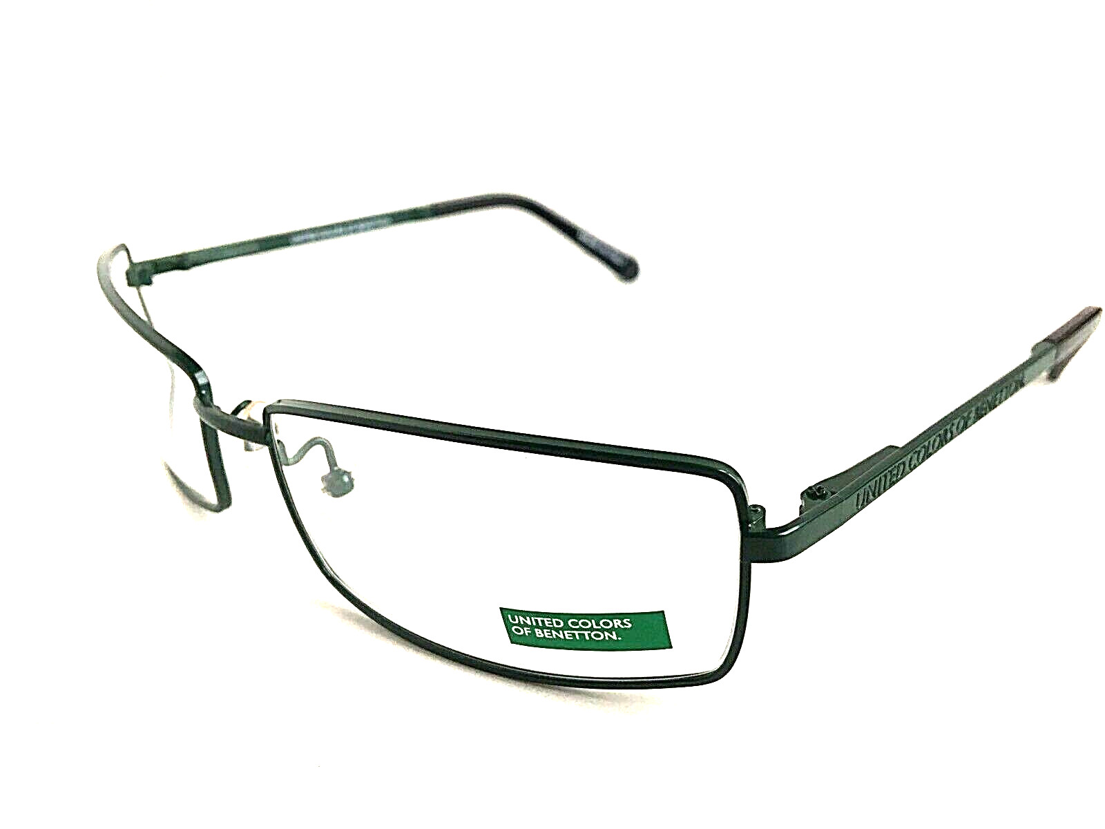 New UNITED COLORS OF BENETTON BE 04304 59mm Green Men\'s Eyeglasses Frame . New UNITED COLORS OF BENETTON BE 04304 59mm Green Men\'s Eyeglasses Frame .