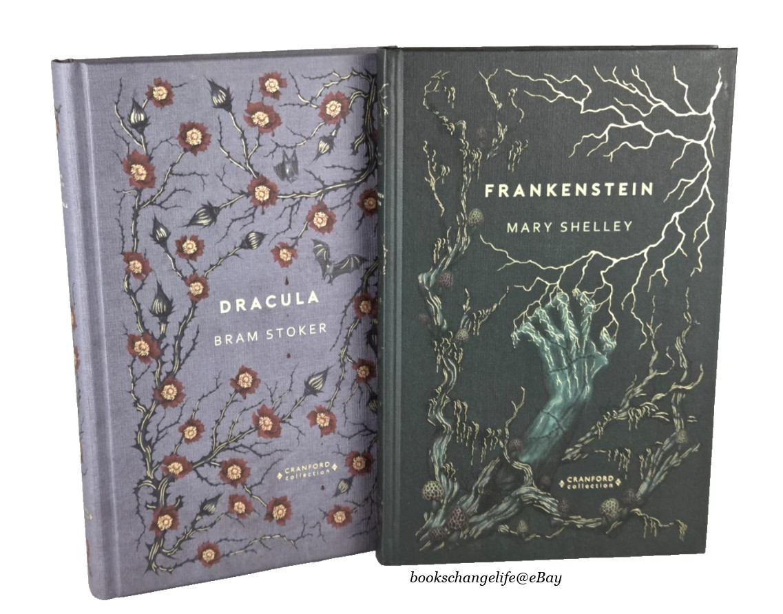 DRACULA Bram Stoker FRANKENSTEIN Mary Shelley Cranford Collection Classic *New*
