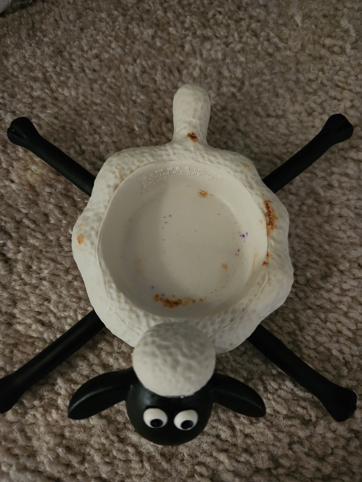 Vintage Shaun The Sheep Soap Dish 1989 1995 Aardman Animations Wallace & Gromit