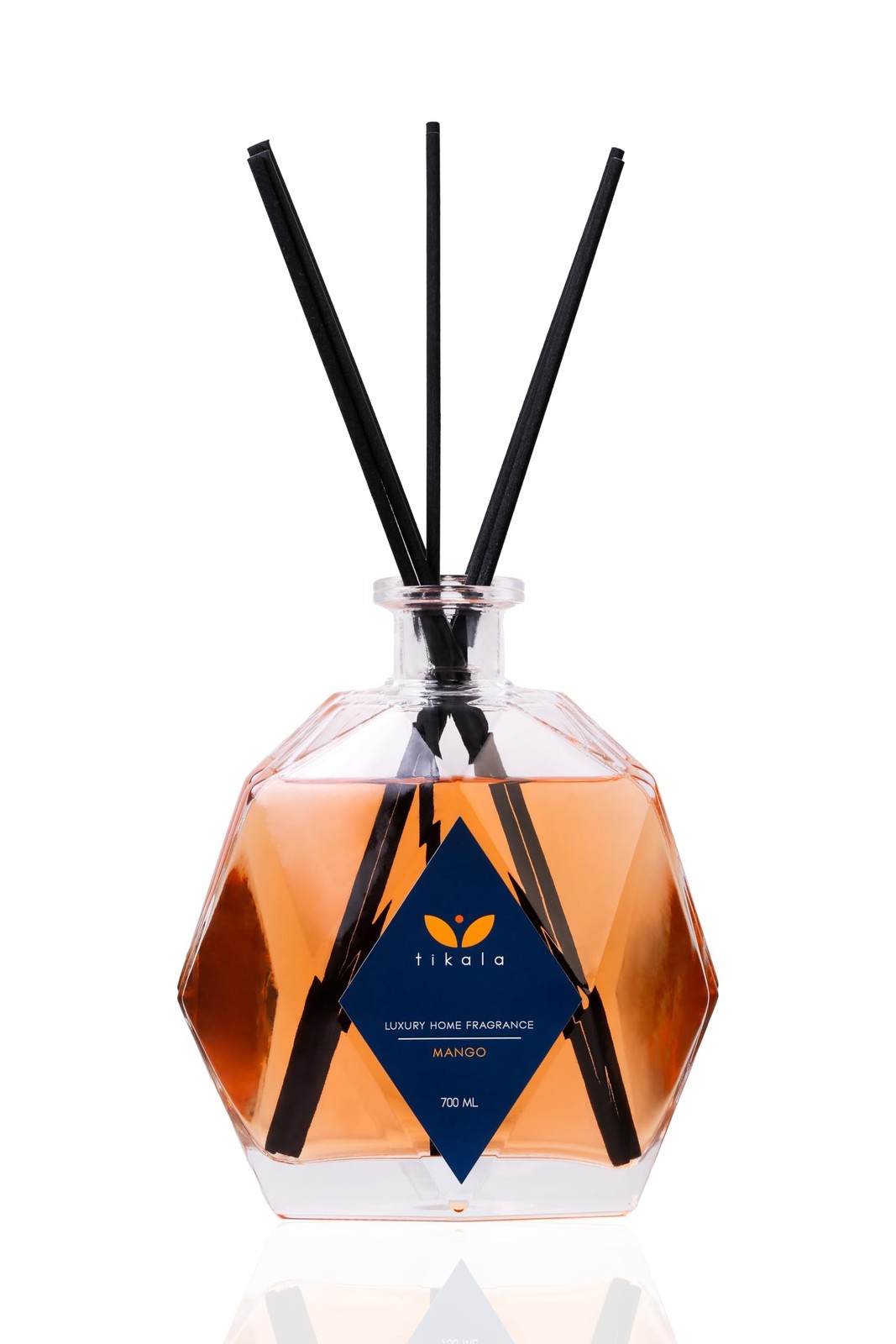 Home Fragrance Luxury Reed Diffuser with Mango Scent 23.67 fl oz | Crystal Gl... Home Fragrance Luxury Reed Diffuser with Mango Scent 23.67 fl oz | Crystal Gl...