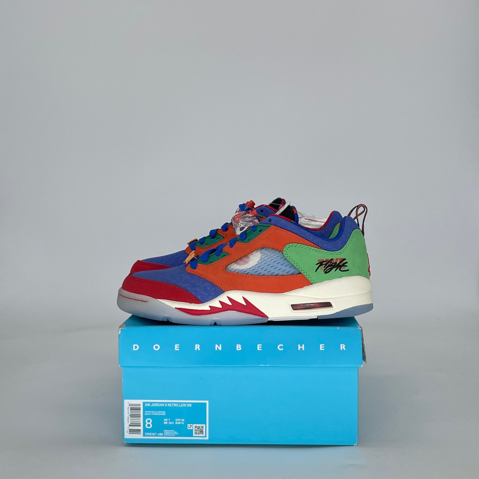Size 8M/9.5W - Jordan 5 Retro Low Doernbecher Michael (2022) DR6287-486 Size 8M/9.5W - Jordan 5 Retro Low Doernbecher Michael (2022) DR6287-486