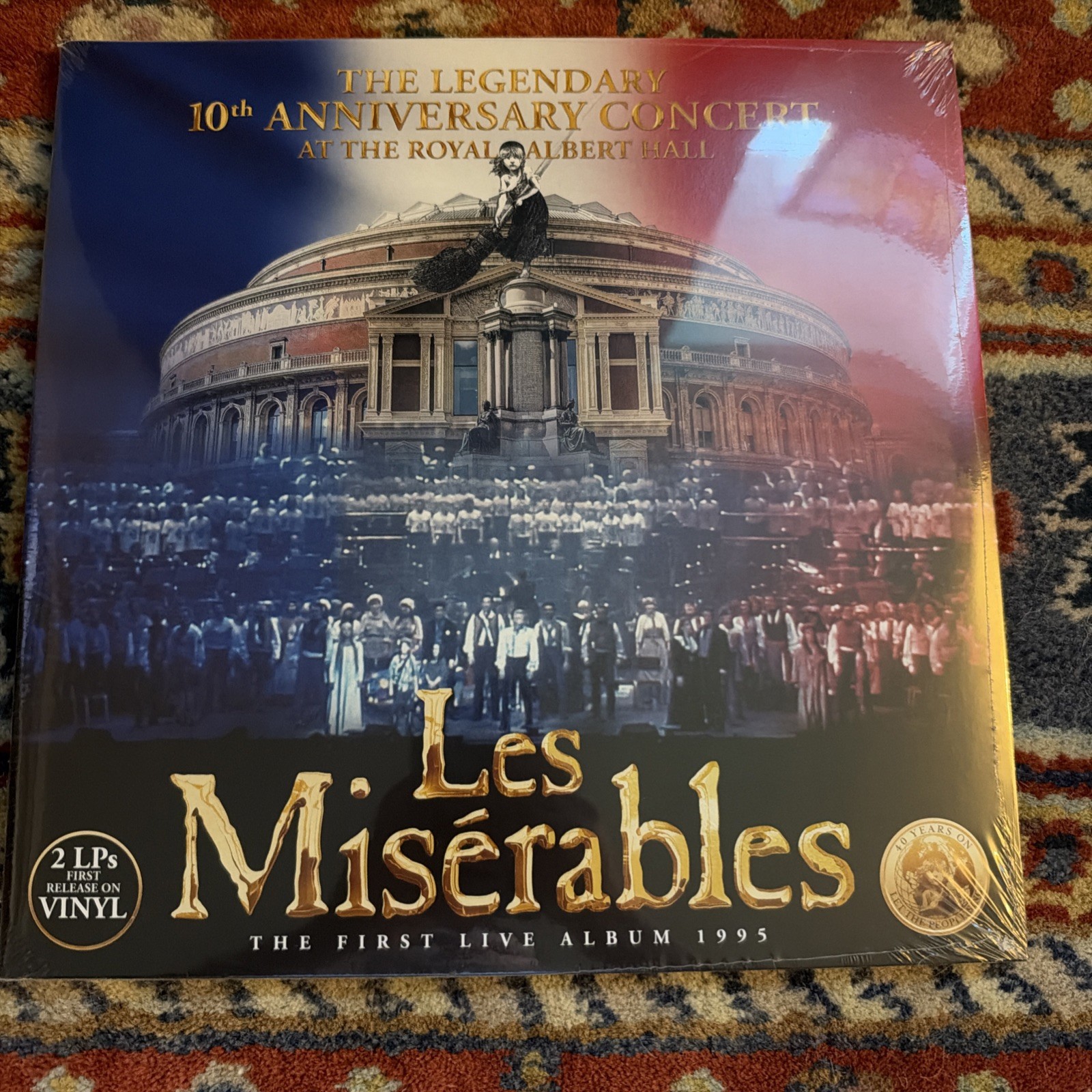 Les Miserables: Legendary 10th Anniversary Concert NEW SEALED VINYL RECORD 2 LP Les Miserables: Legendary 10th Anniversary Concert NEW SEALED VINYL RECORD 2 LP