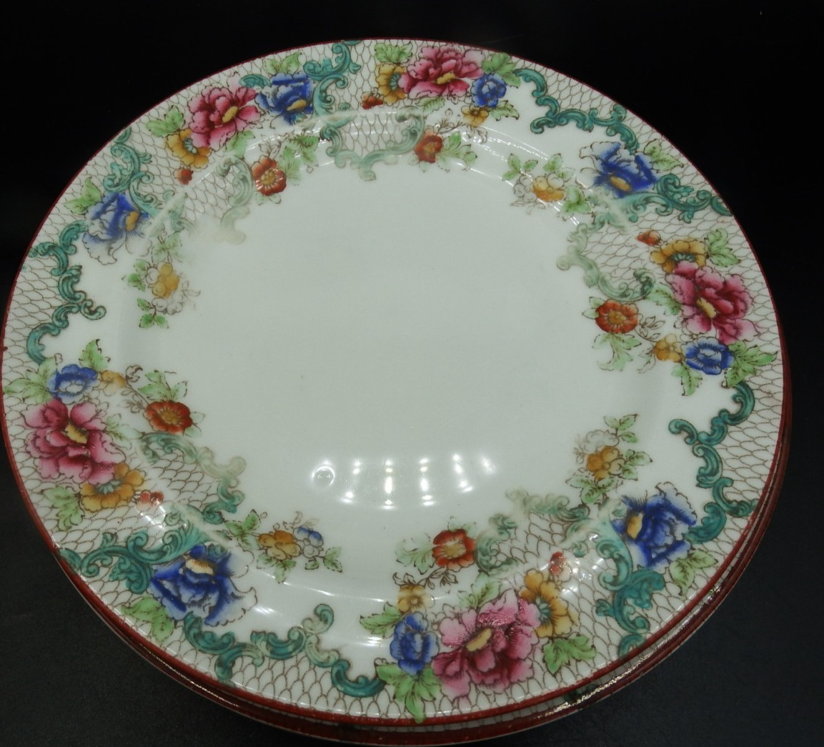 set of 5- Royal Cauldon Victoria 8 set of 5- Royal Cauldon Victoria 8