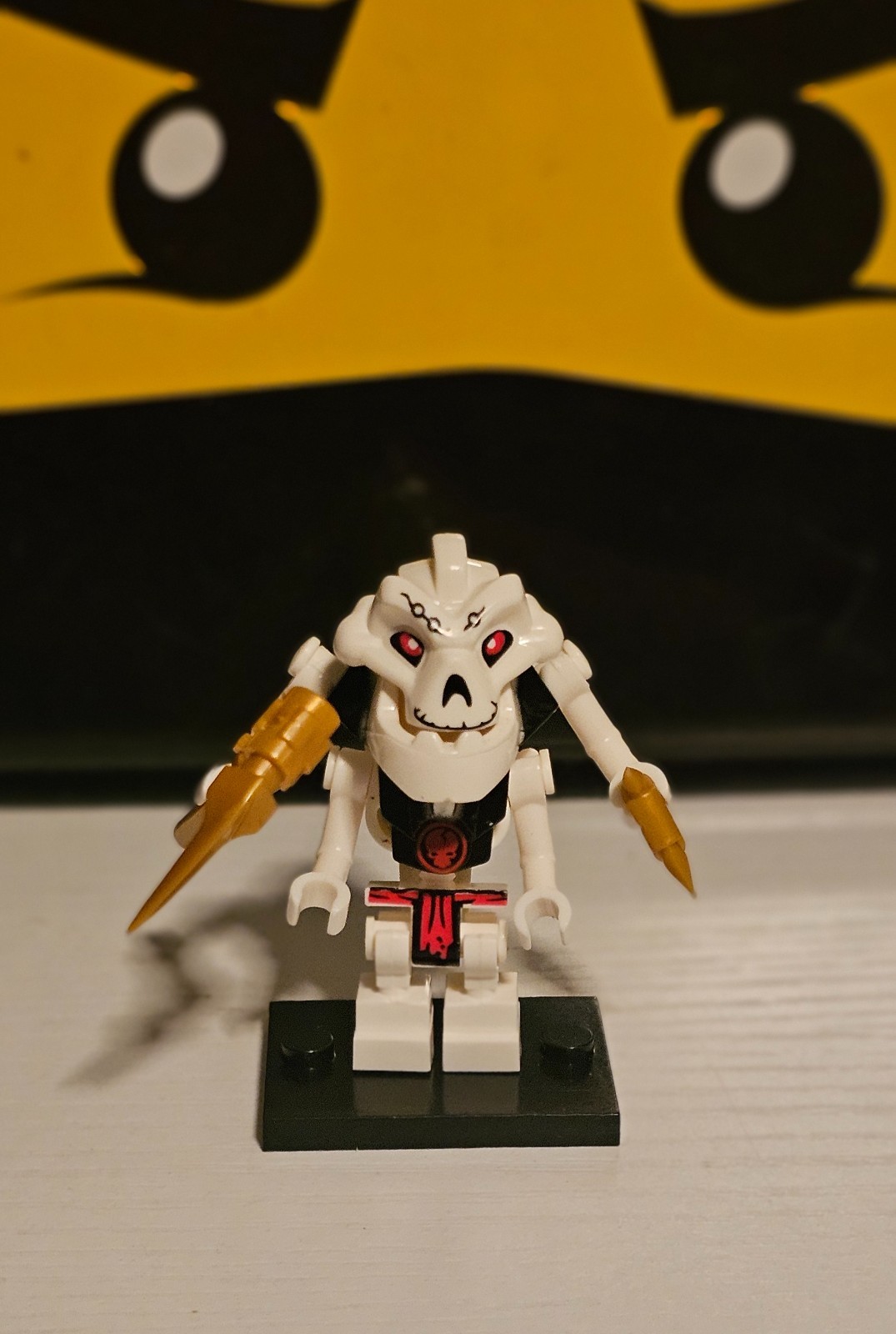 Samukai Skulkin Minifigure Custom Lego 2507 Fire Temple Ninjago