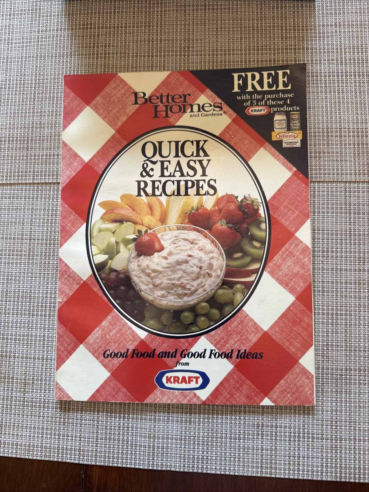 Vintage Better Homes And Gardens Quick And Easy Recipes From Kraft 1988 Vintage Better Homes And Gardens Quick And Easy Recipes From Kraft 1988