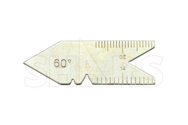 Shars 60 Degree Center Gage Thread Gauge Inch Lathe Tool New \