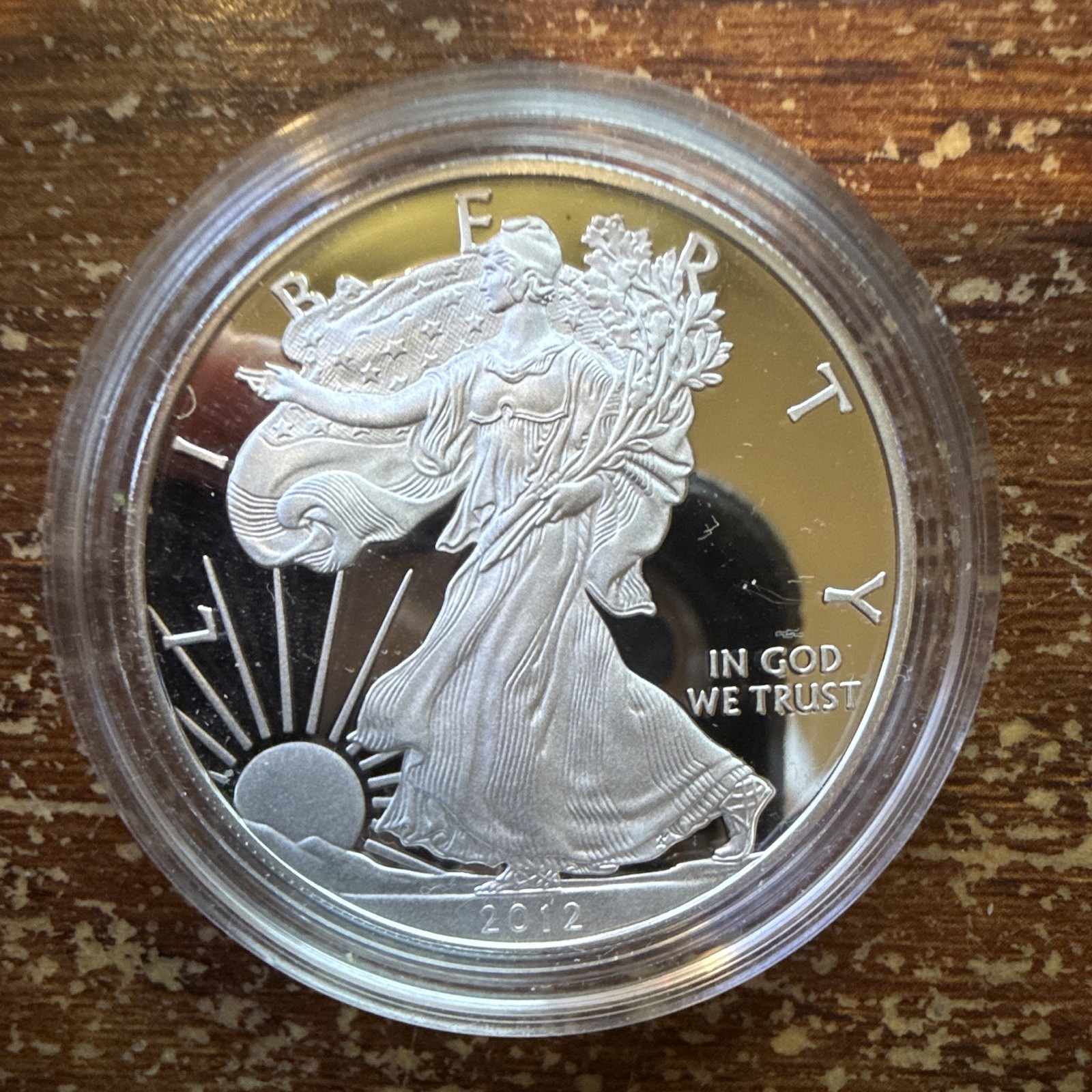 2012 S American Silver Eagle Proof 1oz .999 Silver $1 San Francisco Mint ASE 2012 S American Silver Eagle Proof 1oz .999 Silver $1 San Francisco Mint ASE