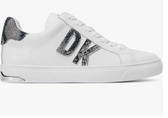 New elegant DKNY Women\'s Abeni Low Top Sneaker with Logo