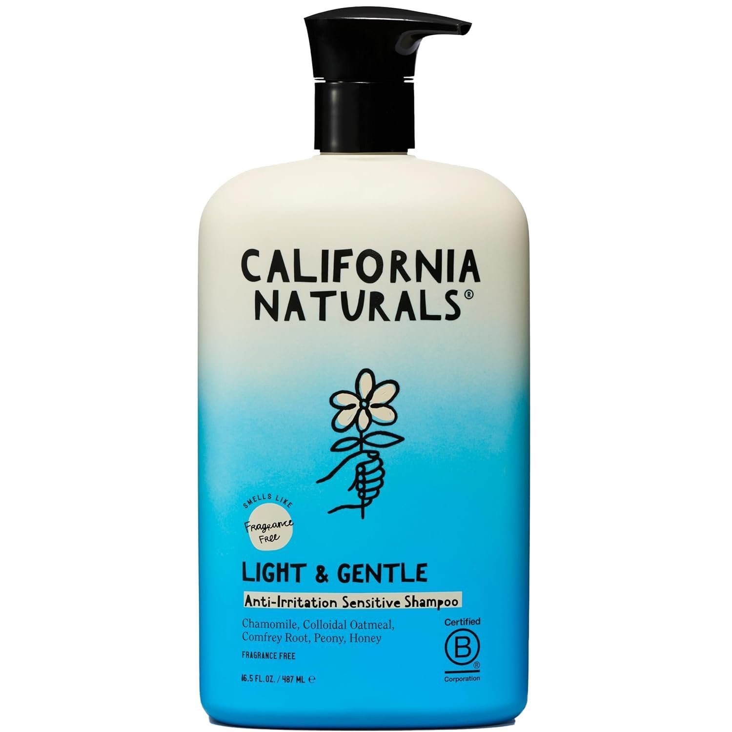 California Naturals, Sensitive Shampoo, Fragrance-Free, 16.5 fl oz