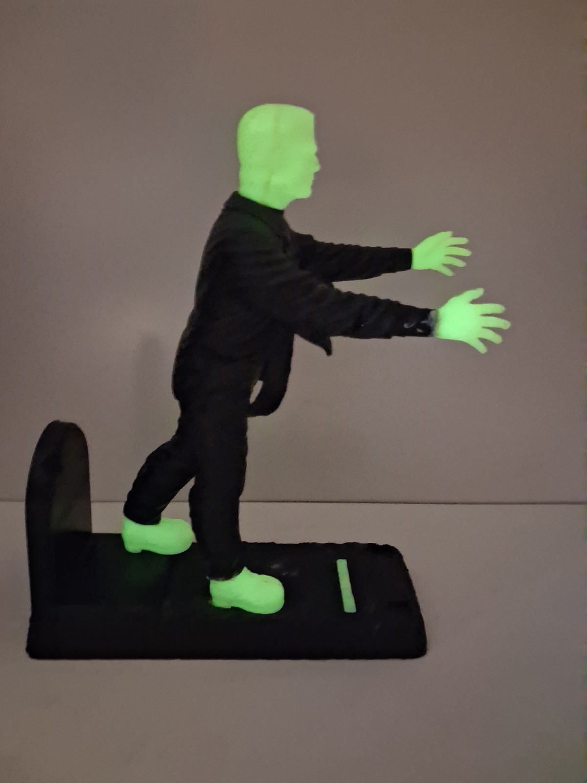Vintage 1961 Aurora FRANKENSTEIN Model Kit Built Painted Glow 1st Issue No...