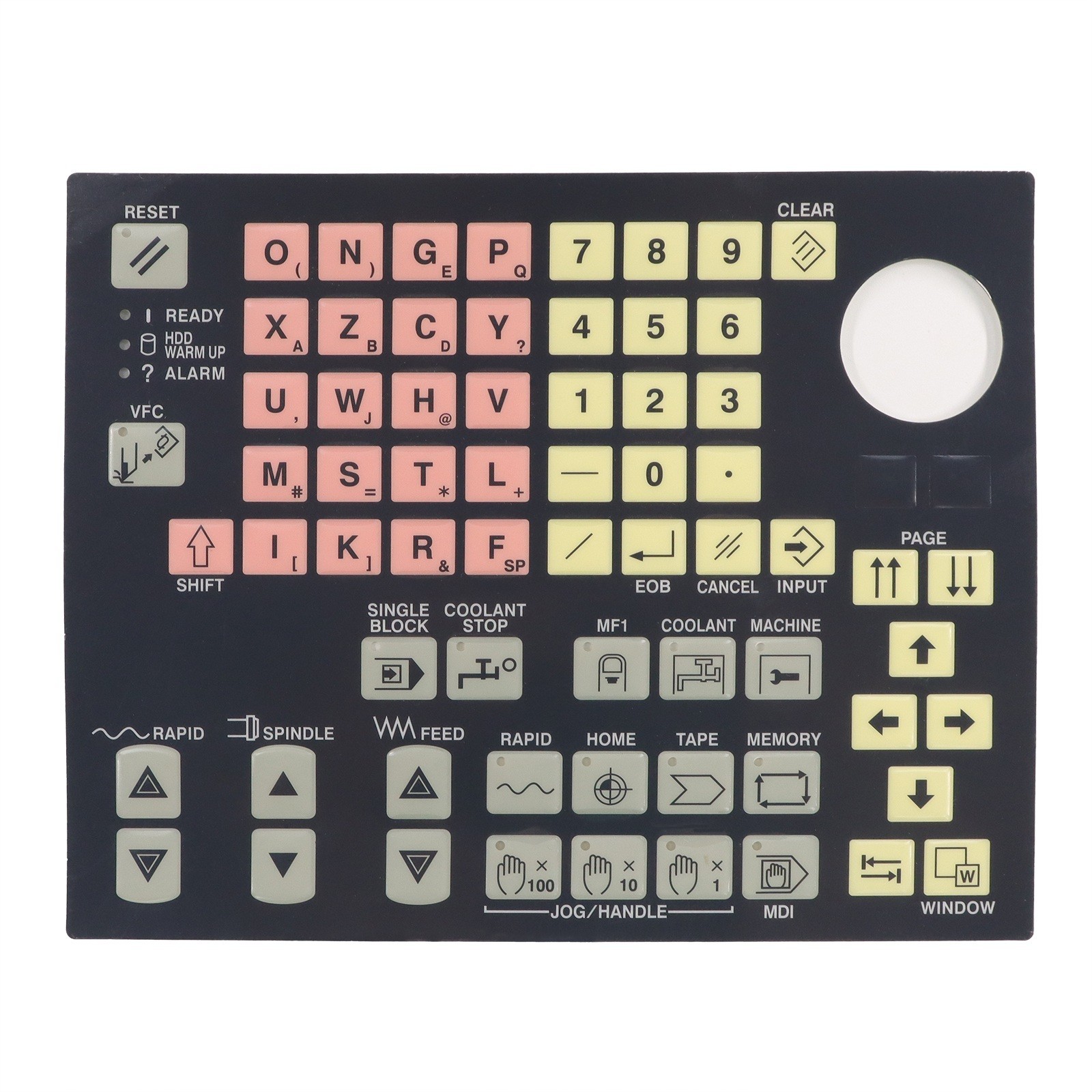 Membrane Keypad for MAZAK QT NEXUS 350M CNC Lathe MAZATROL 640T Operator Panel