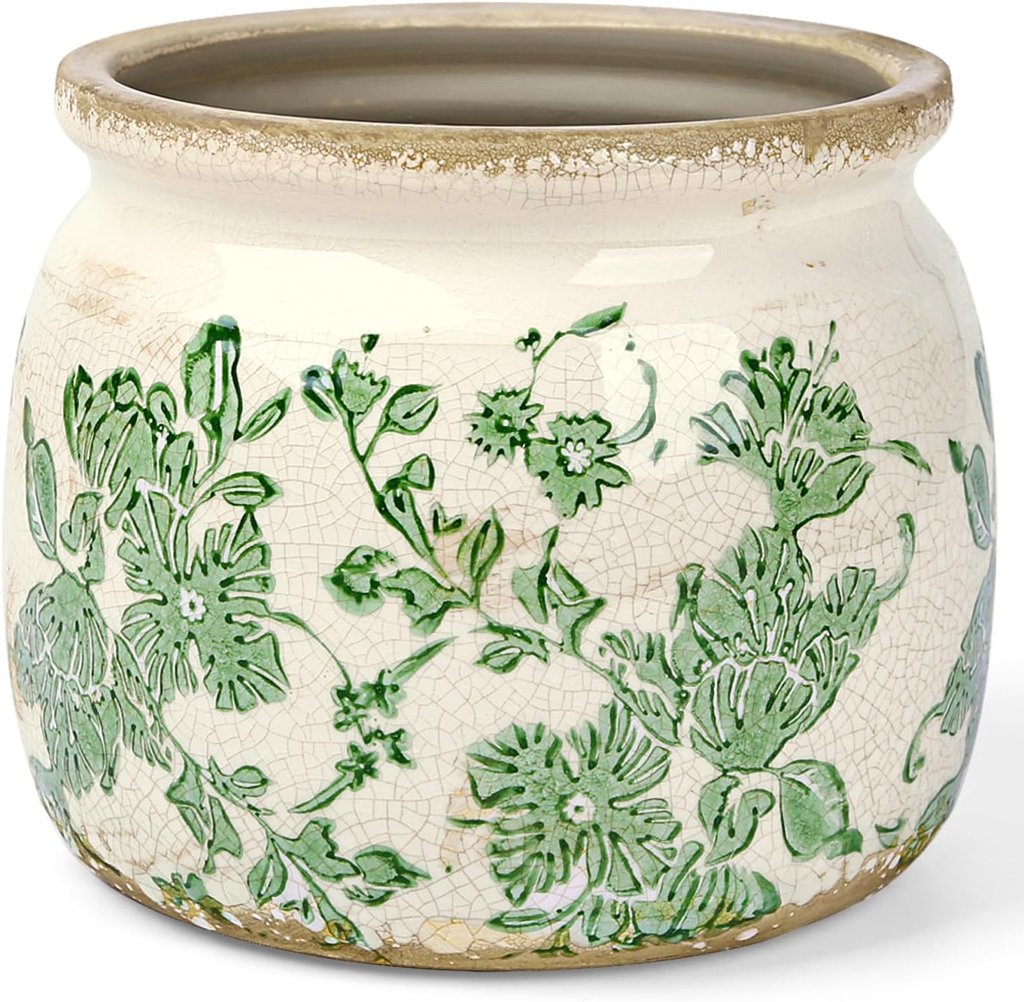 Flower Pots Planters for Indoor Plants Ceramic Plant Pots with Drainage 6.1 Flower Pots Planters for Indoor Plants Ceramic Plant Pots with Drainage 6.1