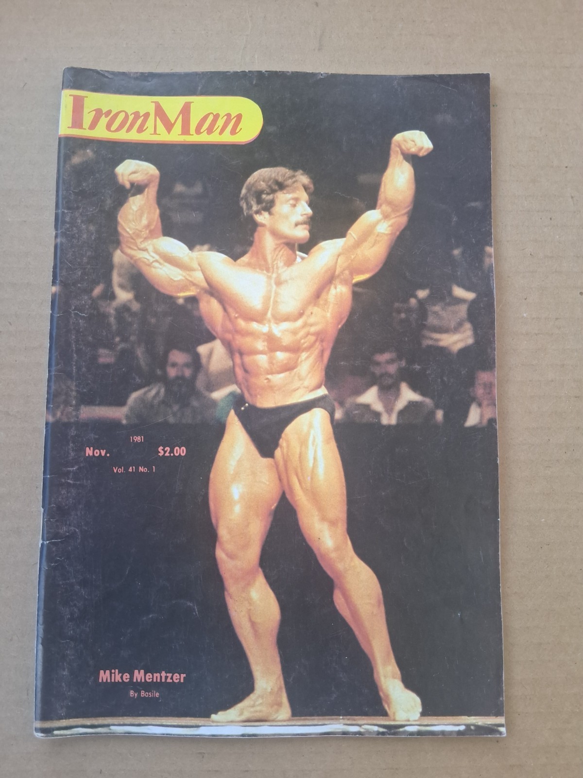 Rare Mike Mentzer Heavy Duty Iron Man Bodybuilding Magazine November 1981