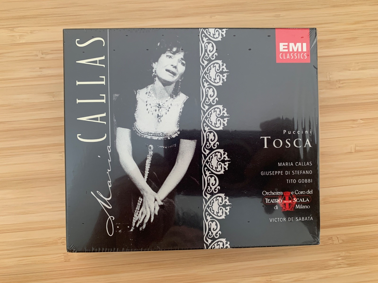 MARIA CALLAS Puccini: Tosca, De Sabata 2-CD Box  Set