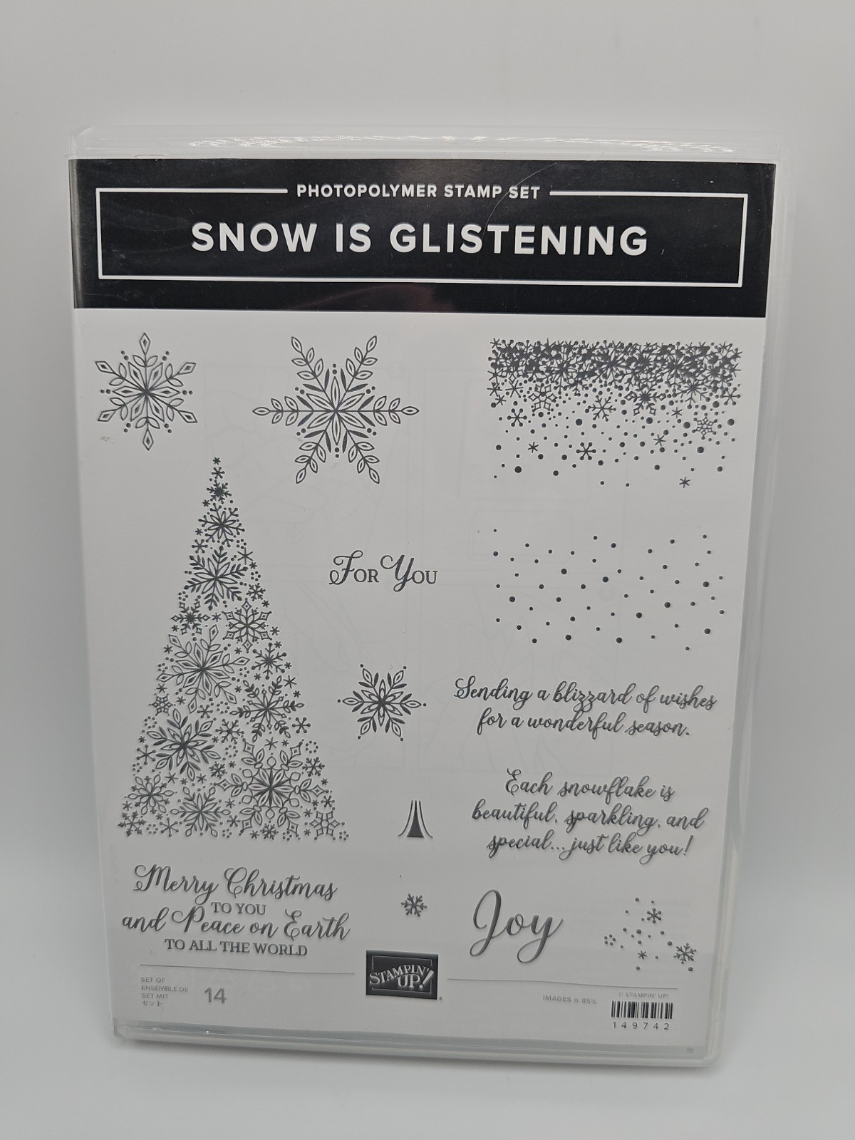 Stampin\' Up Photopolymer Stamp Clear \
