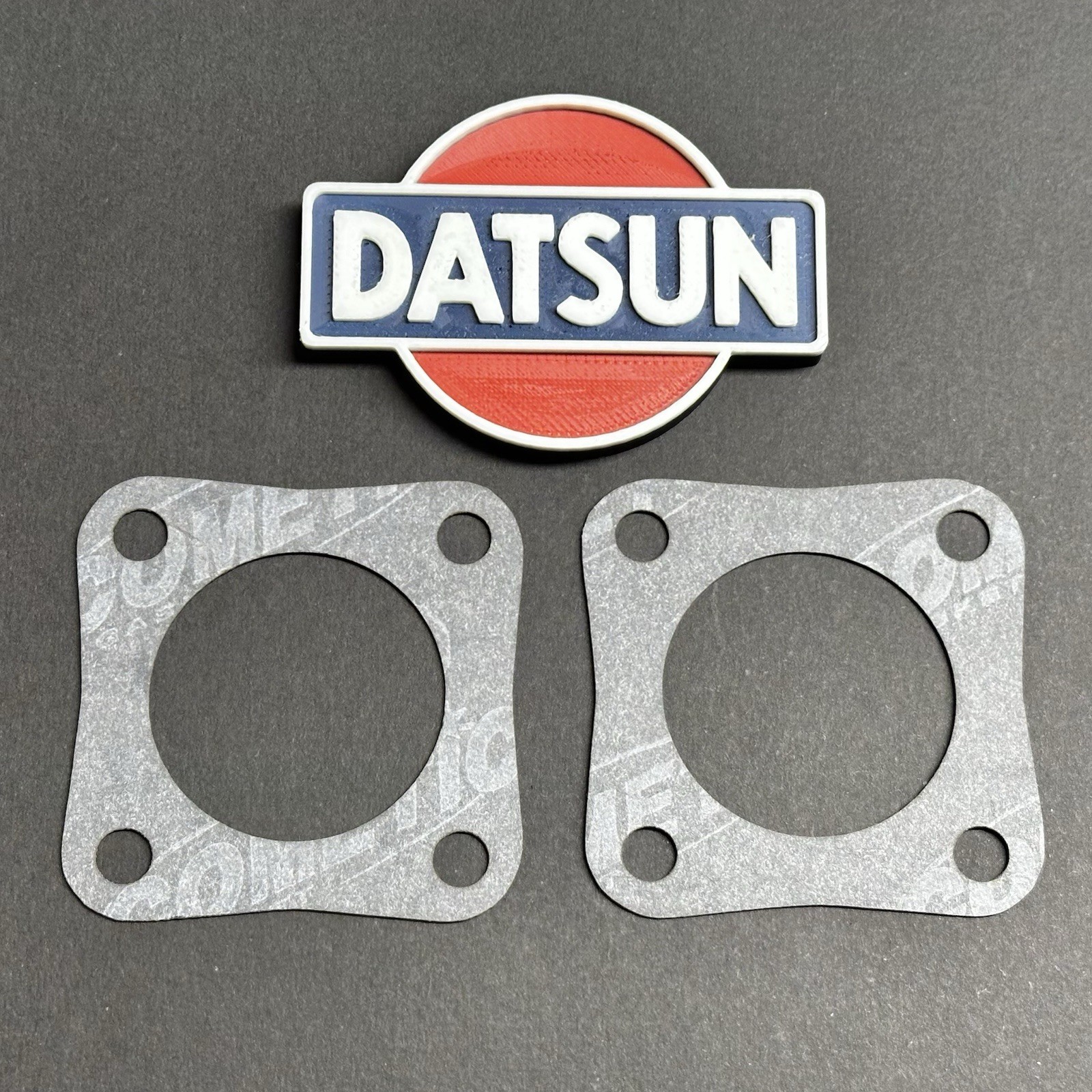 1970-71 E46 Datsun 240z Carburetor Spacer Insulator Base Gaskets Pair x2 USA