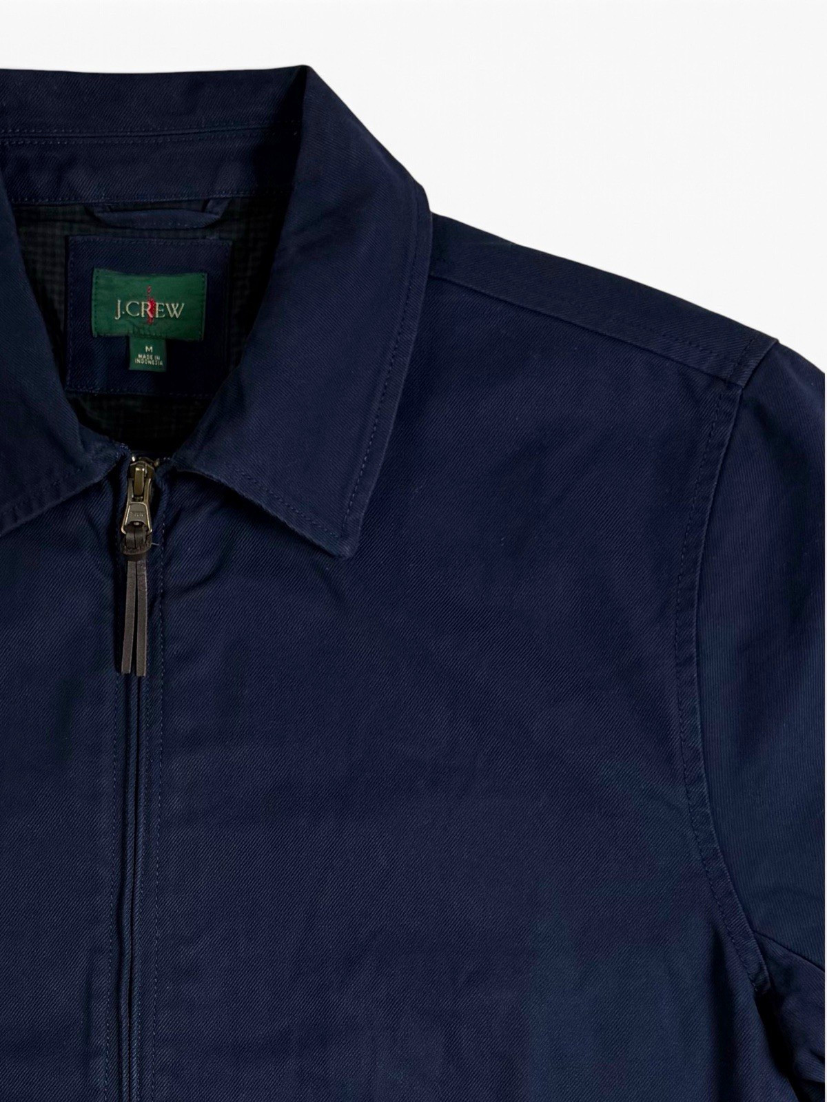 J.Crew NWOT Harrington Jacket in Cotton Twill Navy Men’s Medium