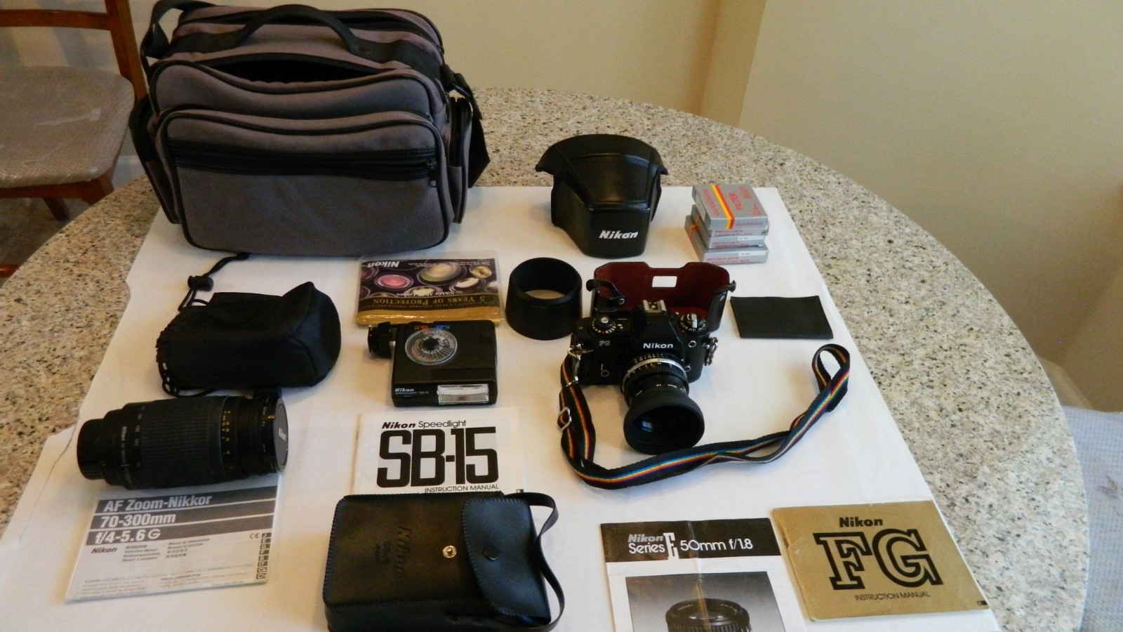 Nikon FG 35 mm SLR Package Deal