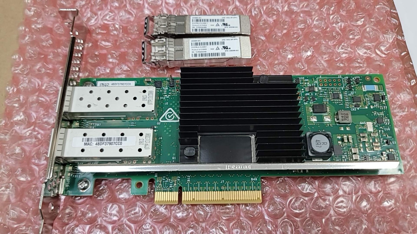 HPE 10Gb 2-port 562SFP+ Ethernet card 790316-001 784304-001 727055-B21 SFPx2Both
