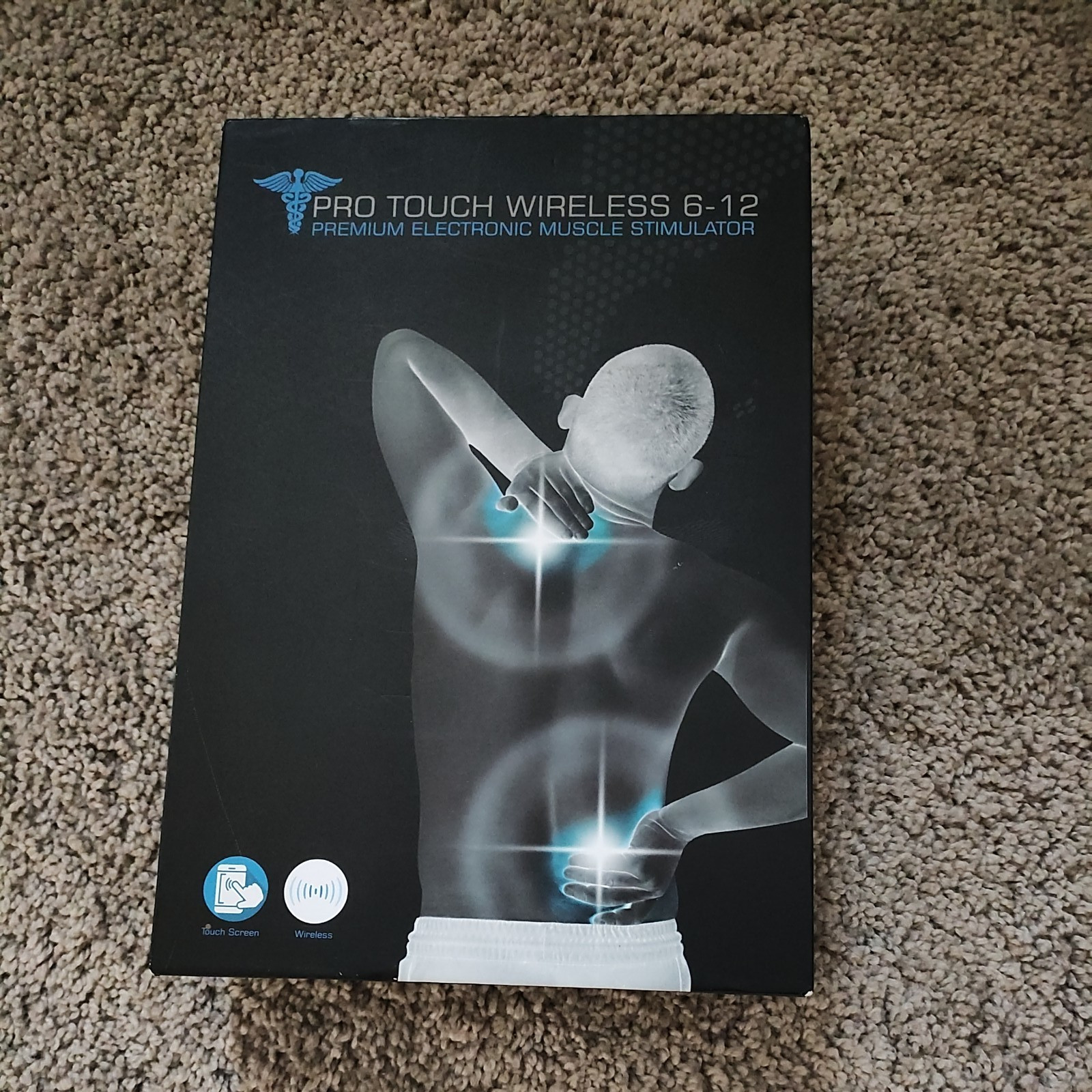 HiDow Pro Touch 6-12 Massager Wireless Professional Strength TENS and EMS+ HiDow Pro Touch 6-12 Massager Wireless Professional Strength TENS and EMS+