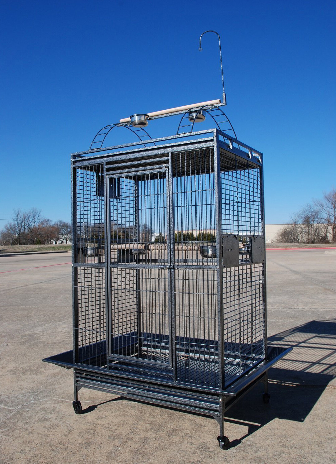 XX-LARGE Lani Kai Lodge Open Play Top For Large Parrot Bird Cage 32\