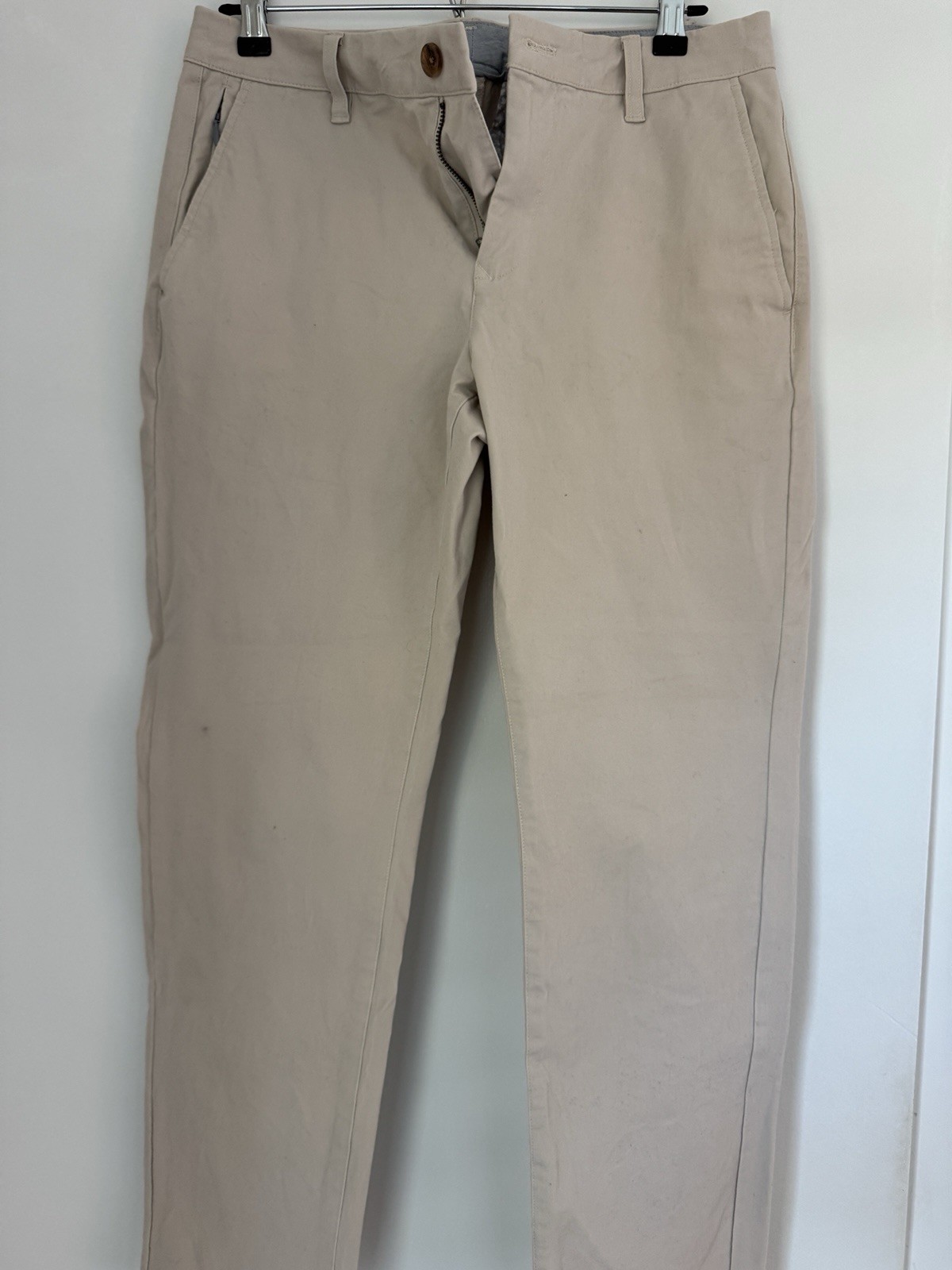 Bonobos Stretch Washed Chino 2.0 30 x 30 Slim Oat Milk